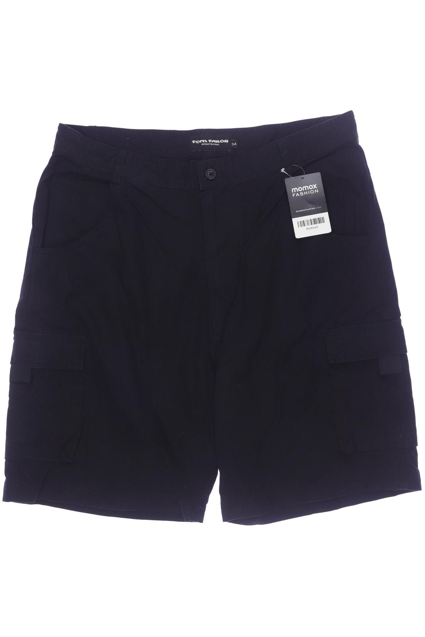 Thumbnail - Tom Tailor Herren Shorts, schwarz, Gr. 34
