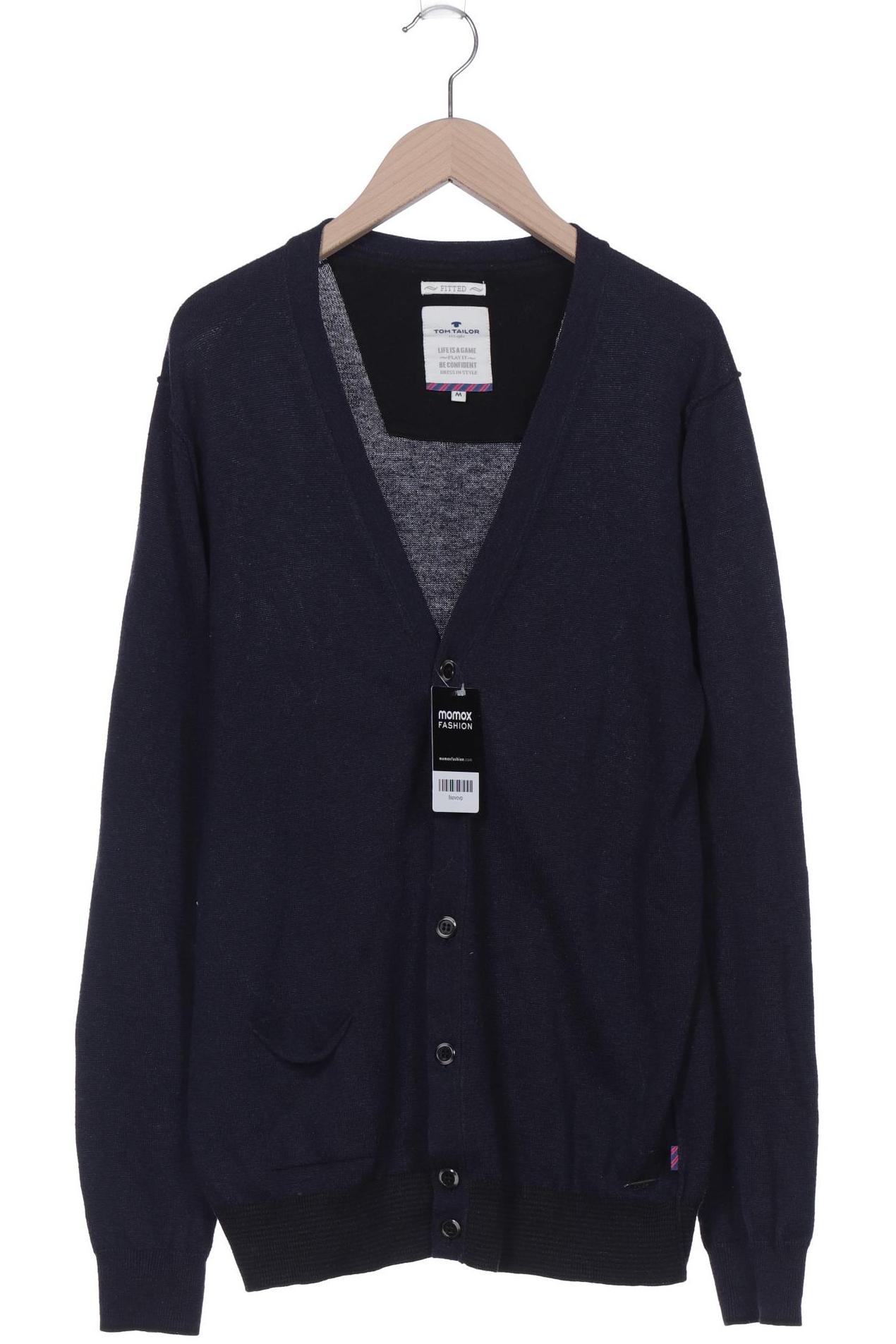 

Tom Tailor Herren Strickjacke, marineblau, Gr. 48