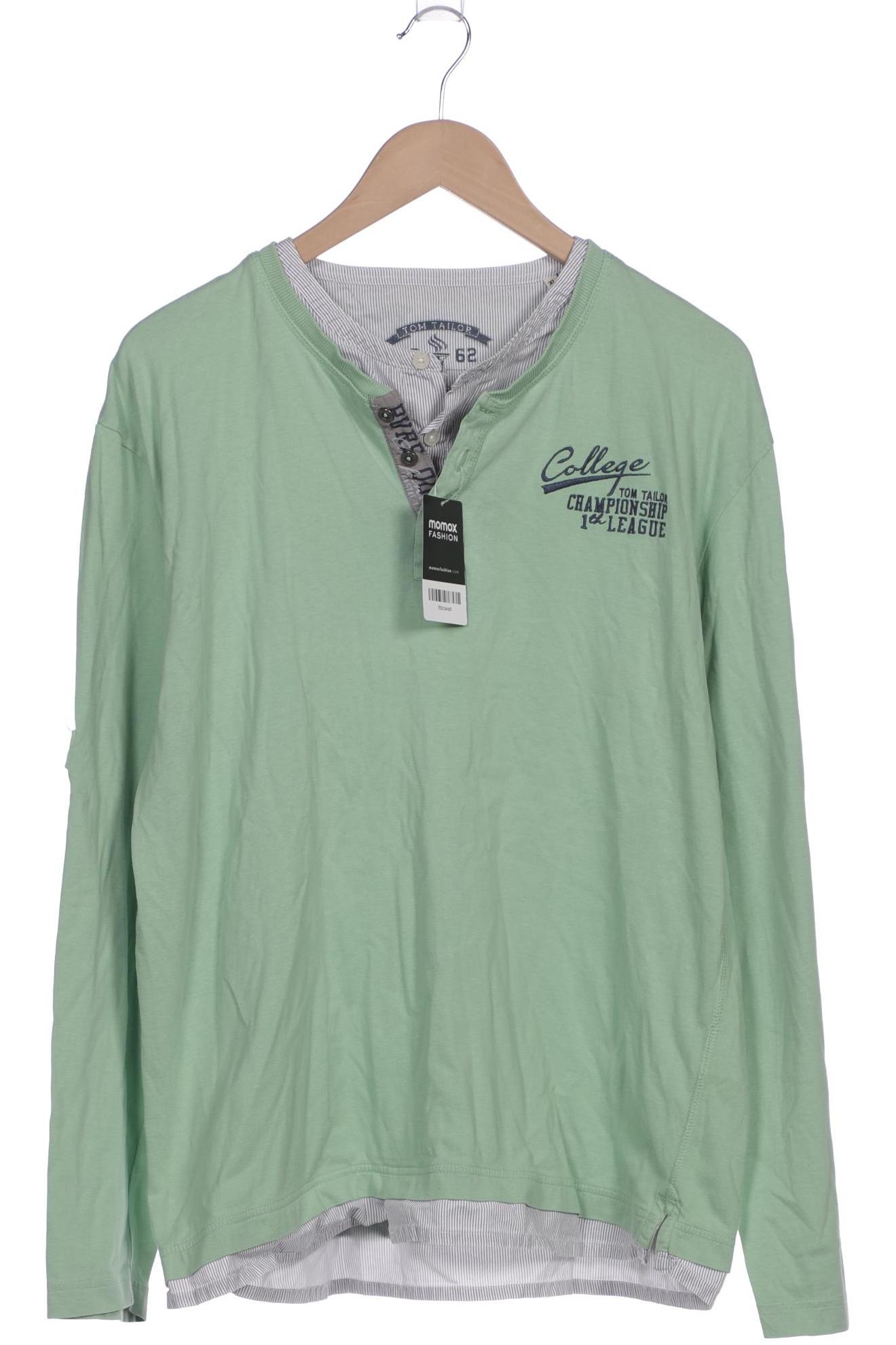 

Tom Tailor Herren Langarmshirt, hellgrün, Gr. 54