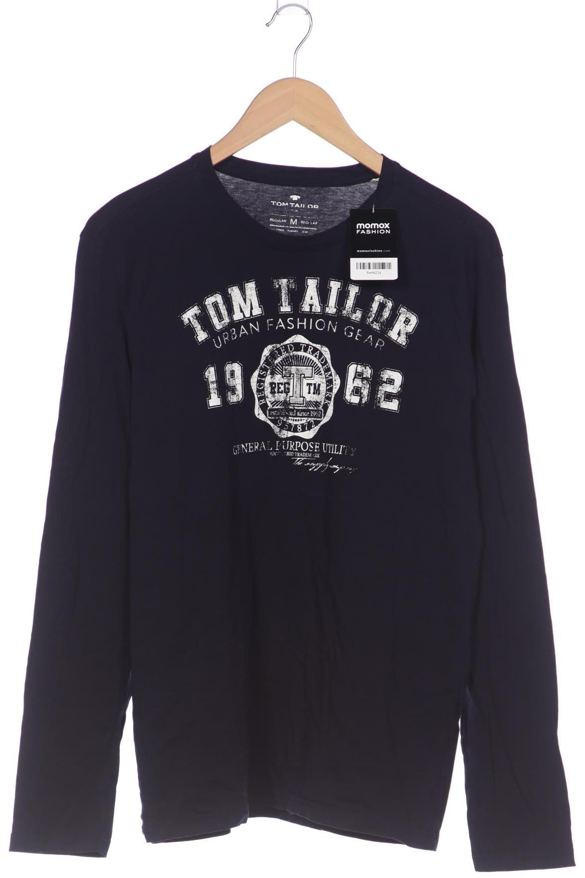 

Tom Tailor Herren Langarmshirt, marineblau, Gr. 48