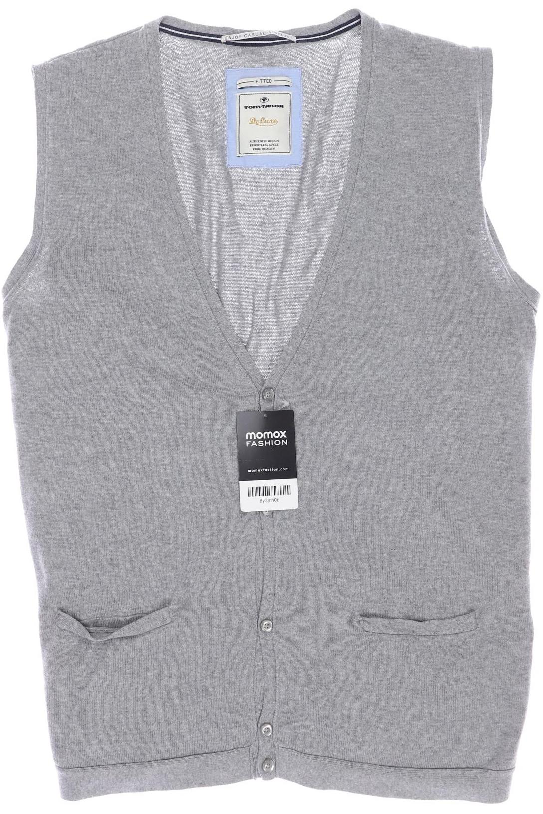 

Tom Tailor Herren Strickjacke, grau