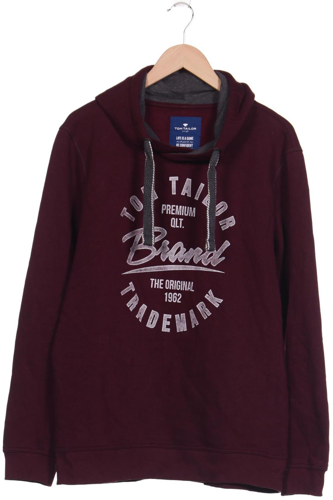 

Tom Tailor Herren Kapuzenpullover, bordeaux