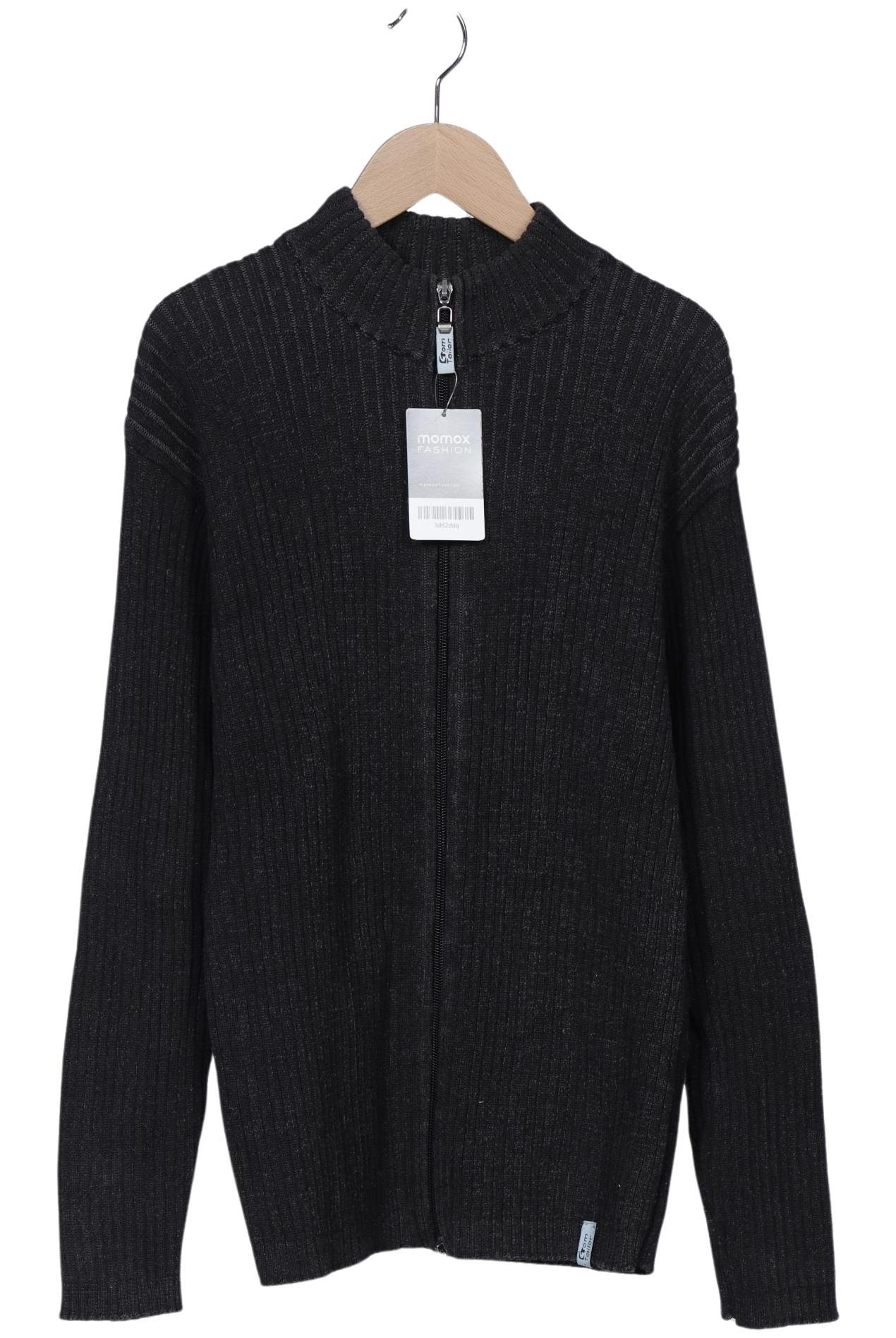 

Tom Tailor Herren Strickjacke, grau, Gr. 48