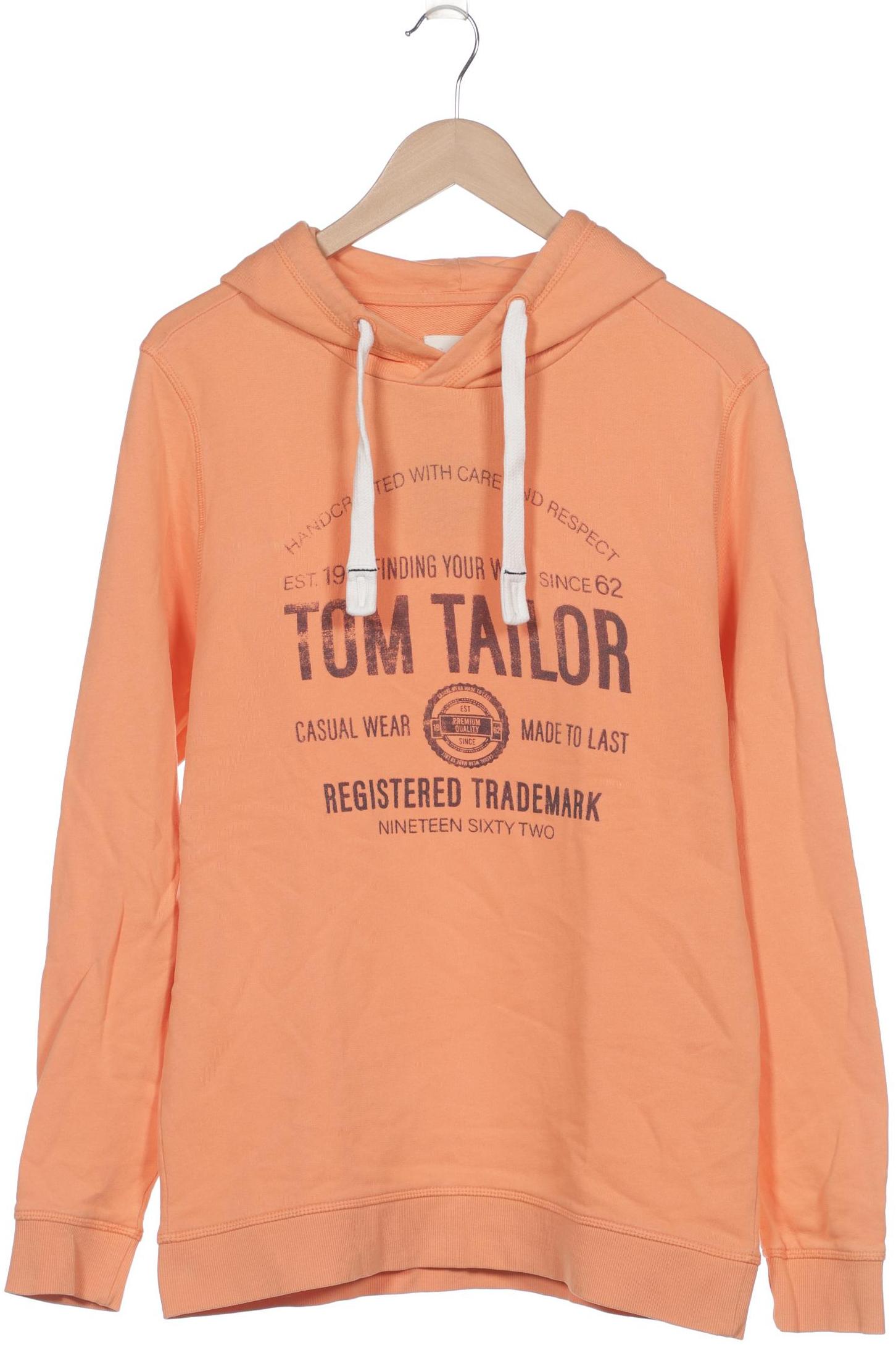 

Tom Tailor Herren Kapuzenpullover, orange, Gr. 52