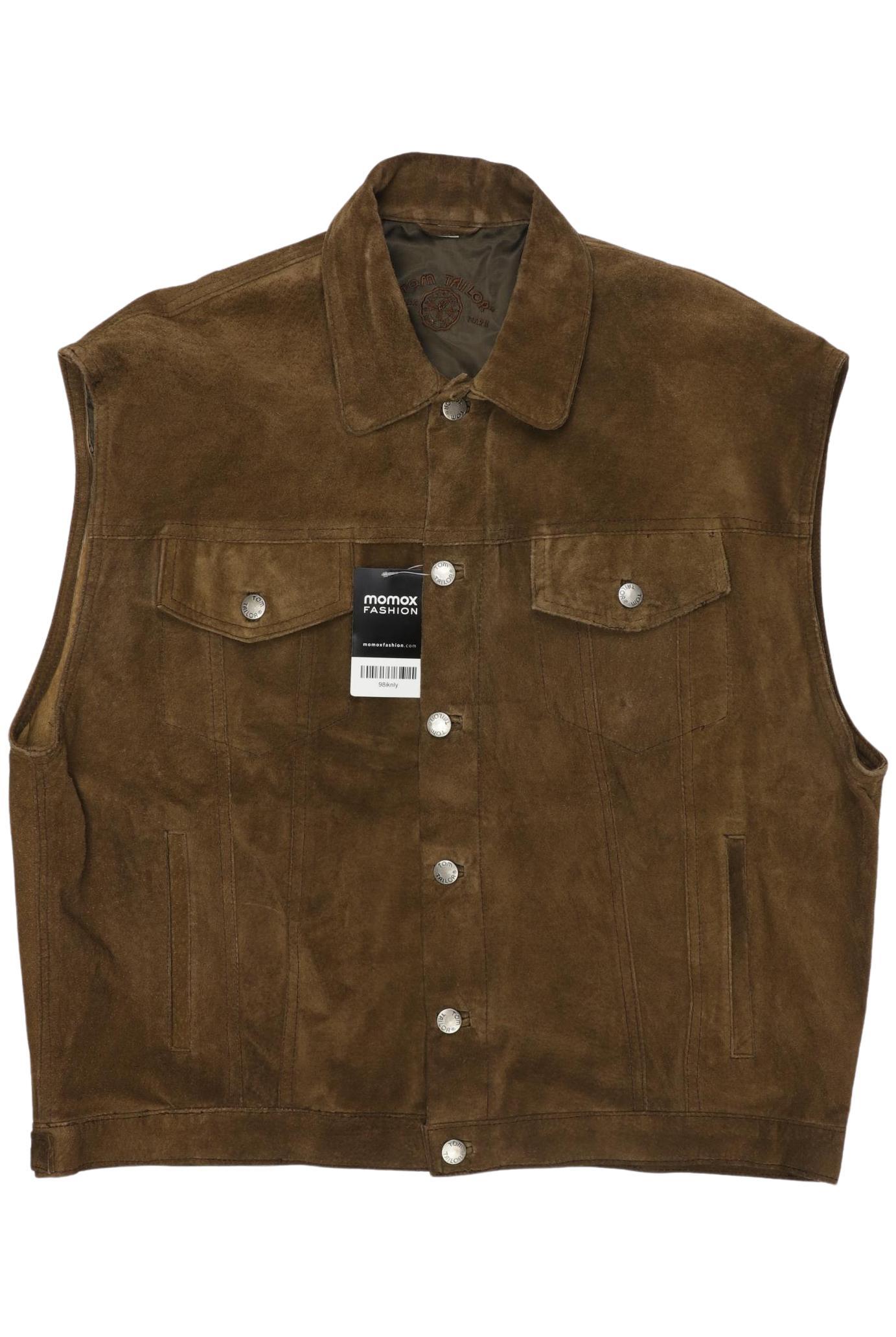 

Tom Tailor Herren Weste, braun, Gr. 52