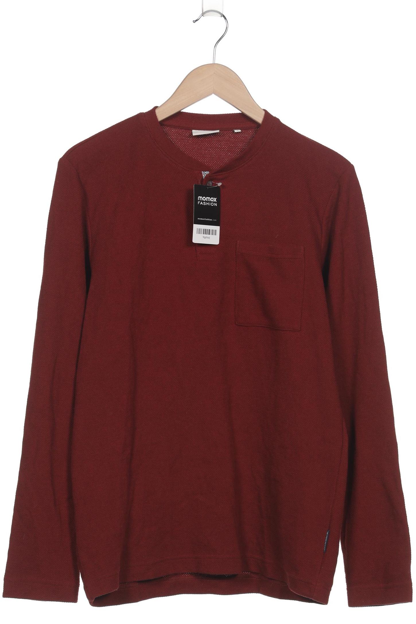 

Tom Tailor Herren Langarmshirt, bordeaux, Gr. 46