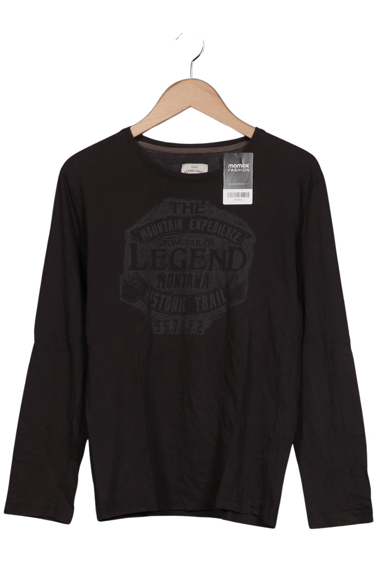 

Tom Tailor Herren Langarmshirt, schwarz, Gr. 48