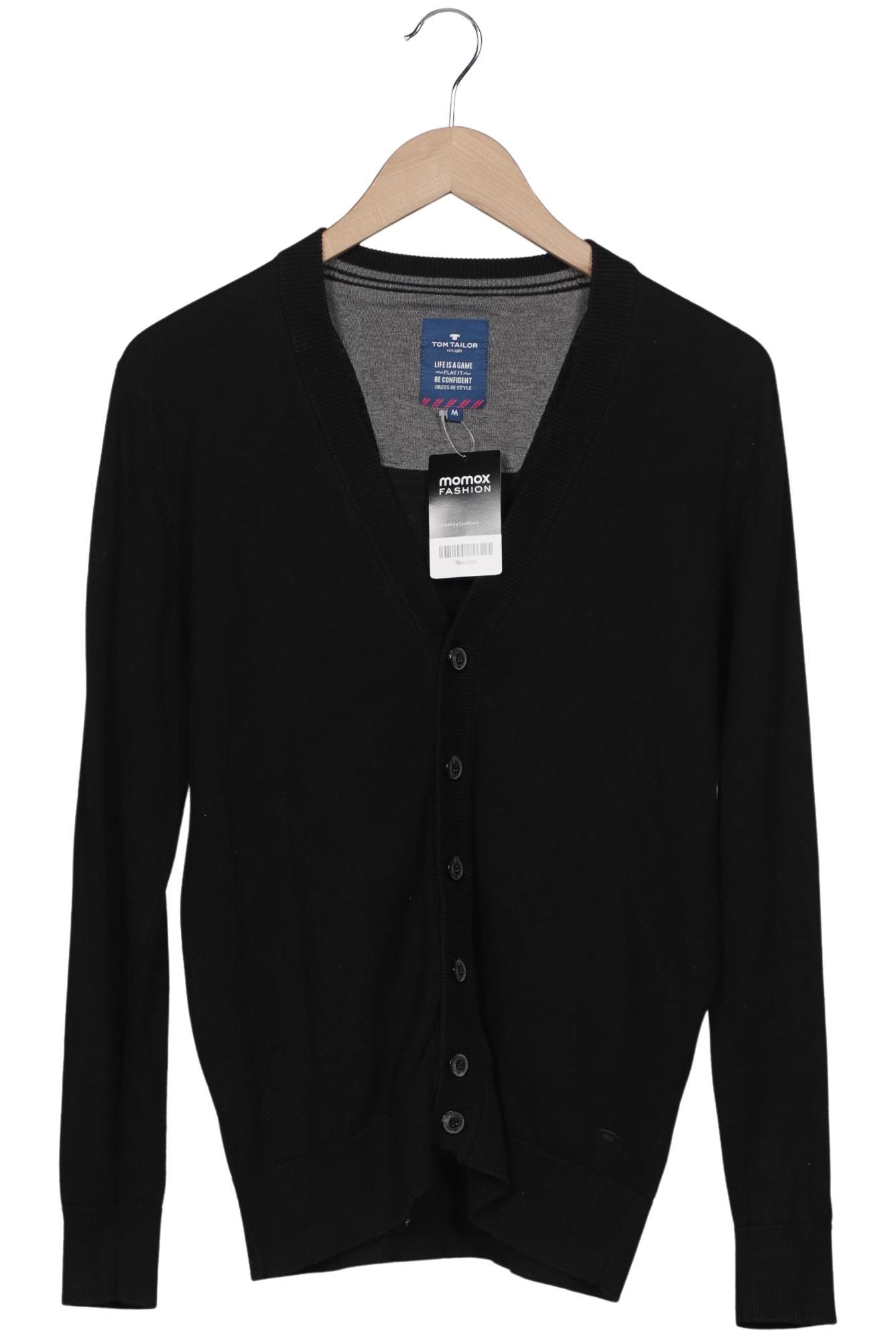 Thumbnail - Tom Tailor Herren Strickjacke, schwarz, Gr. 48