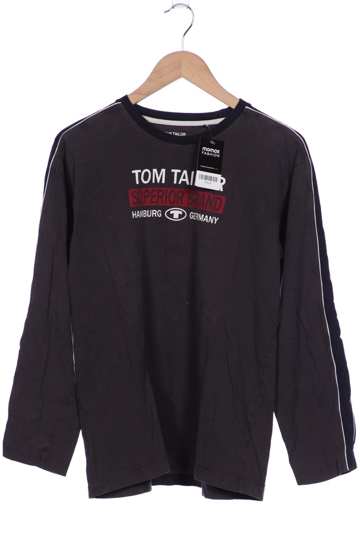 

Tom Tailor Herren Langarmshirt, grau, Gr. 50