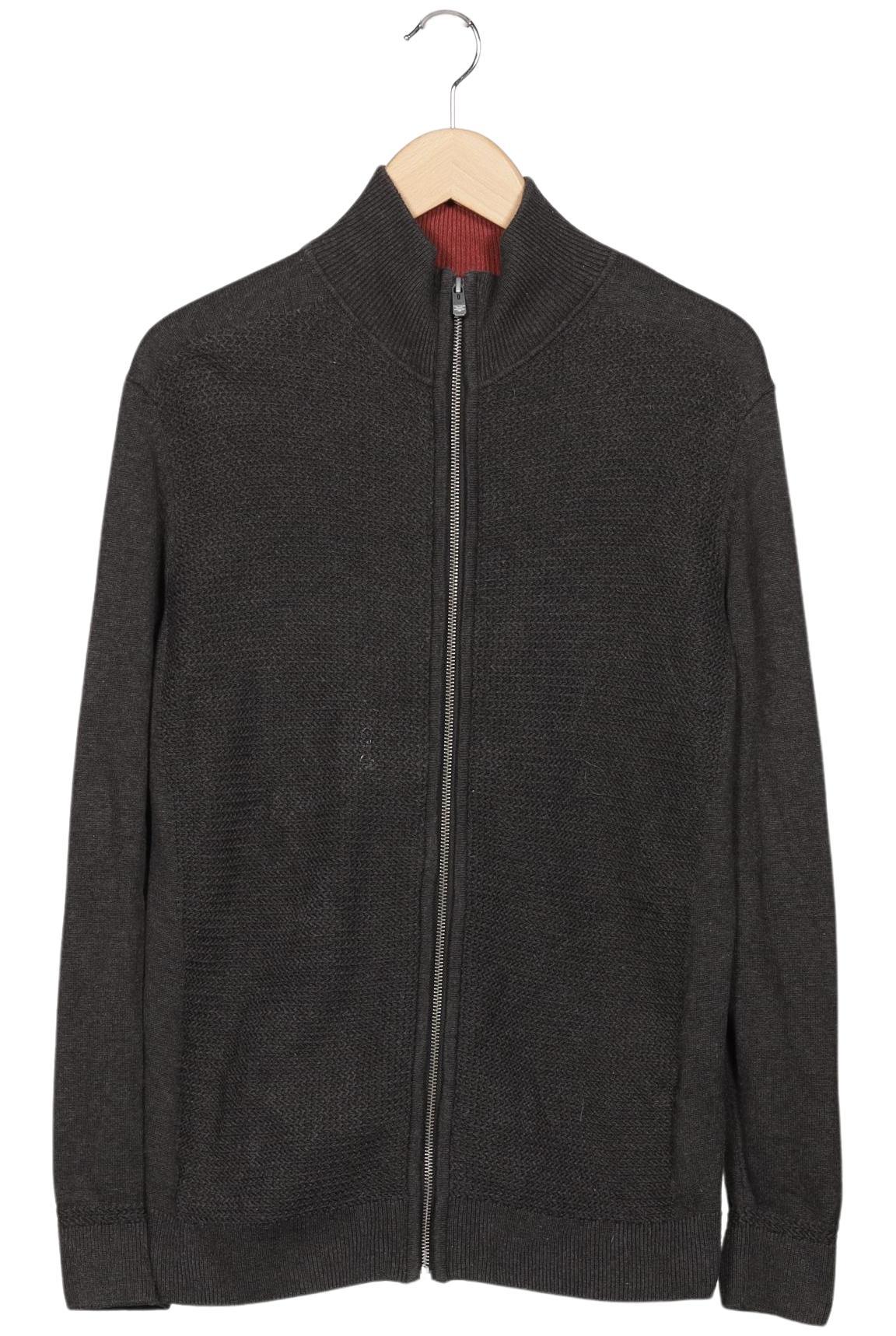 

Tom Tailor Herren Strickjacke, grau, Gr. 48