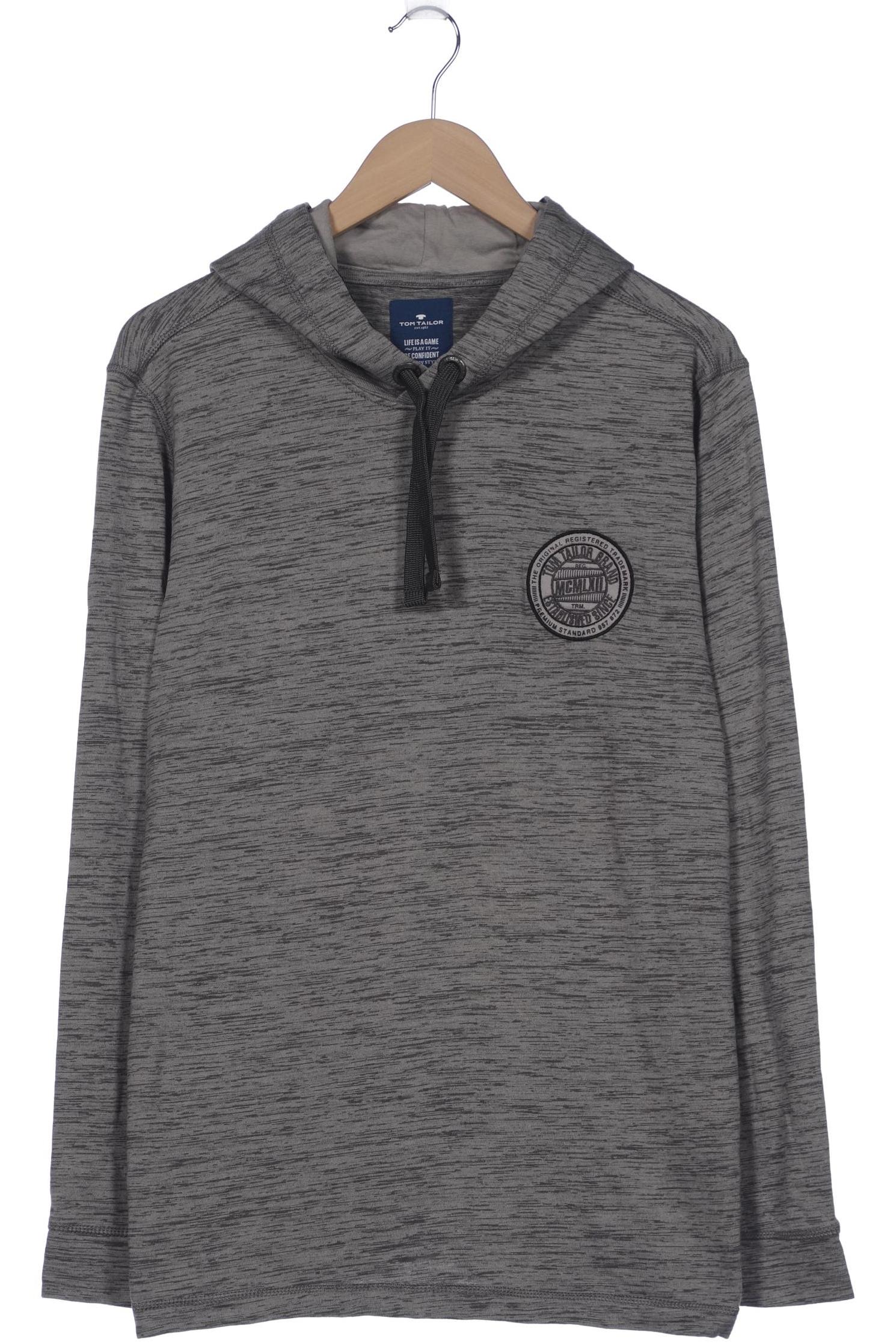 

Tom Tailor Herren Kapuzenpullover, grau, Gr. 52