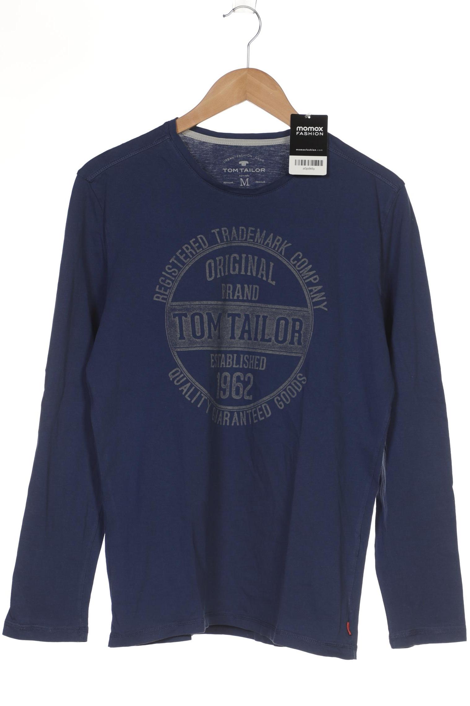 

Tom Tailor Herren Langarmshirt, marineblau, Gr. 48