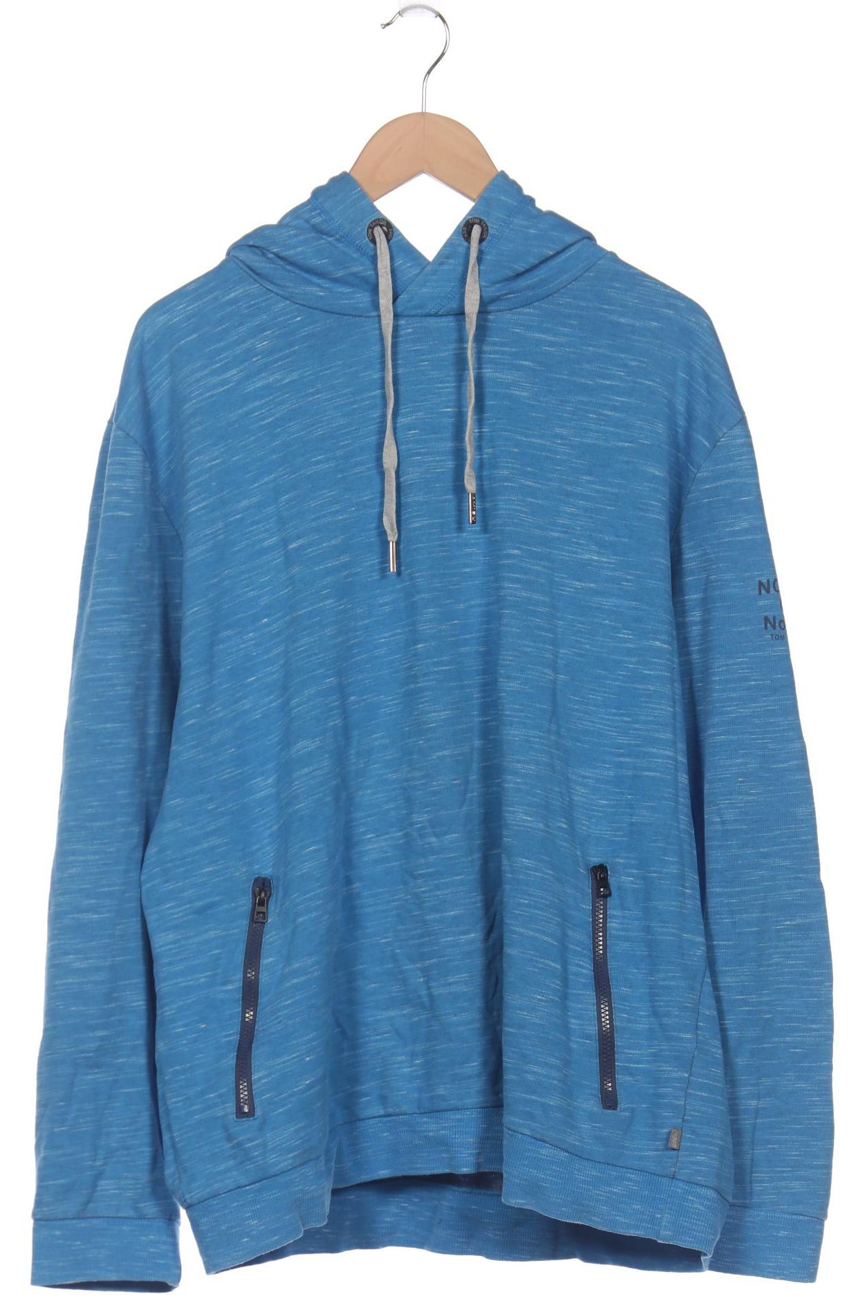 

Tom Tailor Herren Kapuzenpullover, blau, Gr. 58