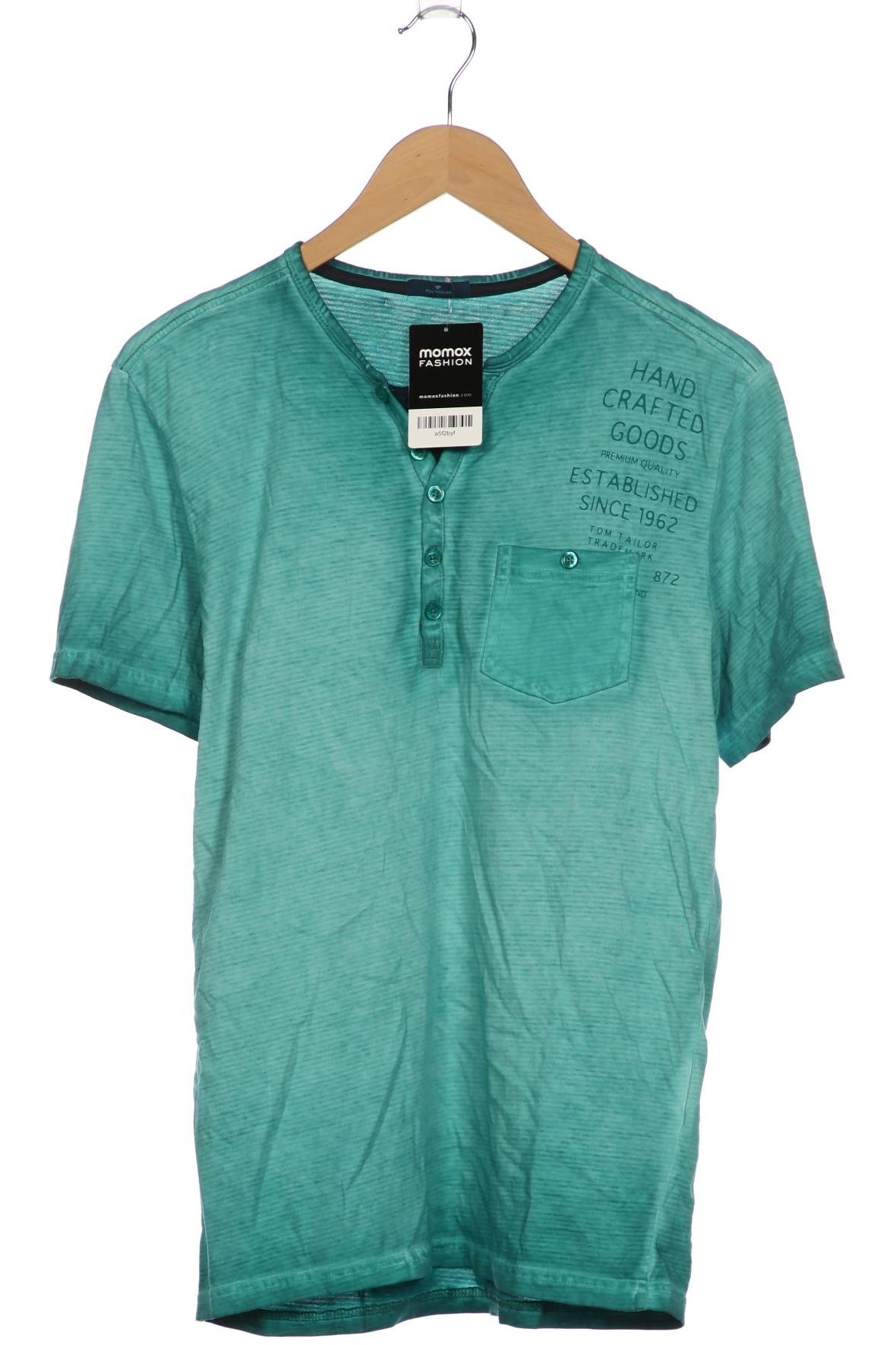 

Tom Tailor Herren T-Shirt, türkis, Gr. 46