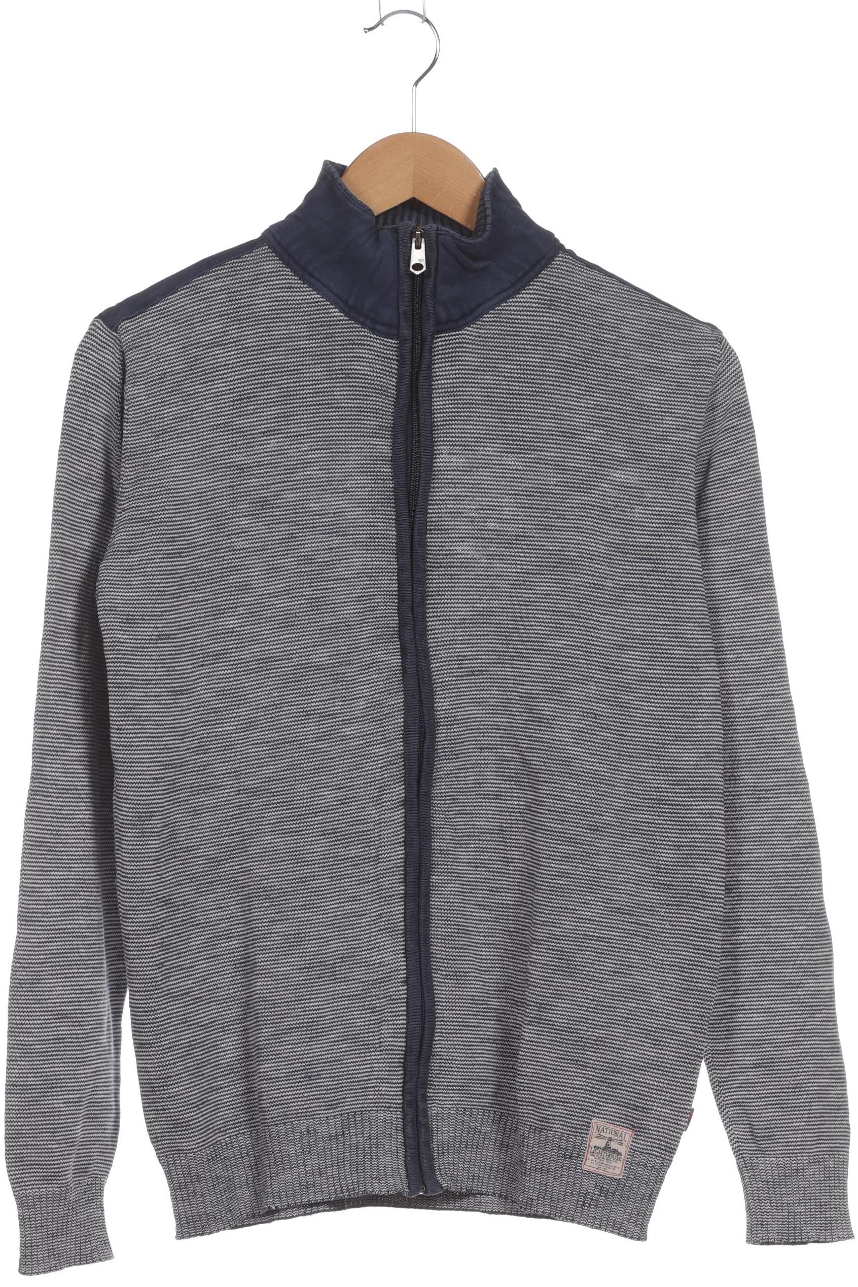 

Tom Tailor Herren Strickjacke, blau, Gr.