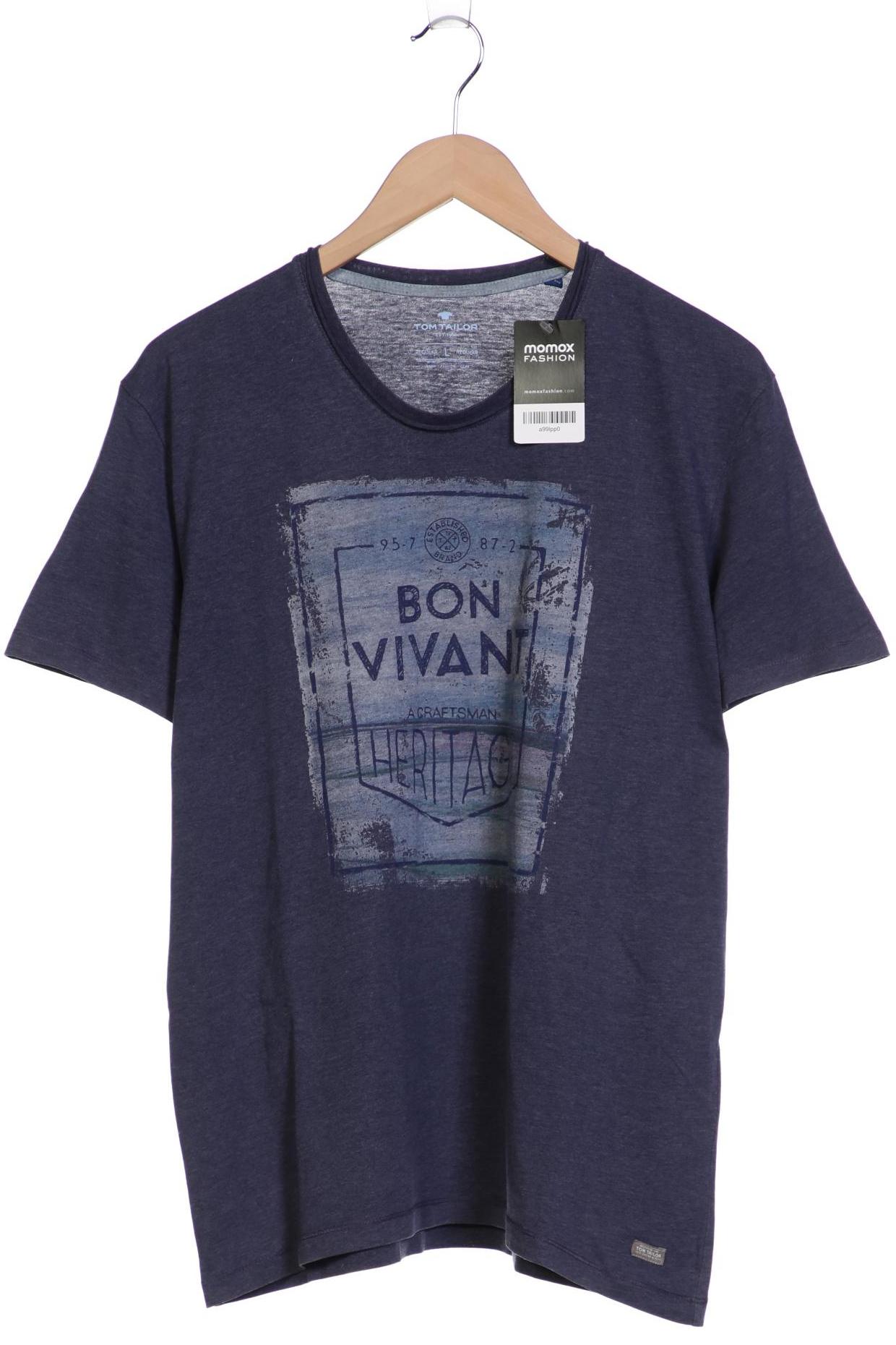

Tom Tailor Herren T-Shirt, marineblau