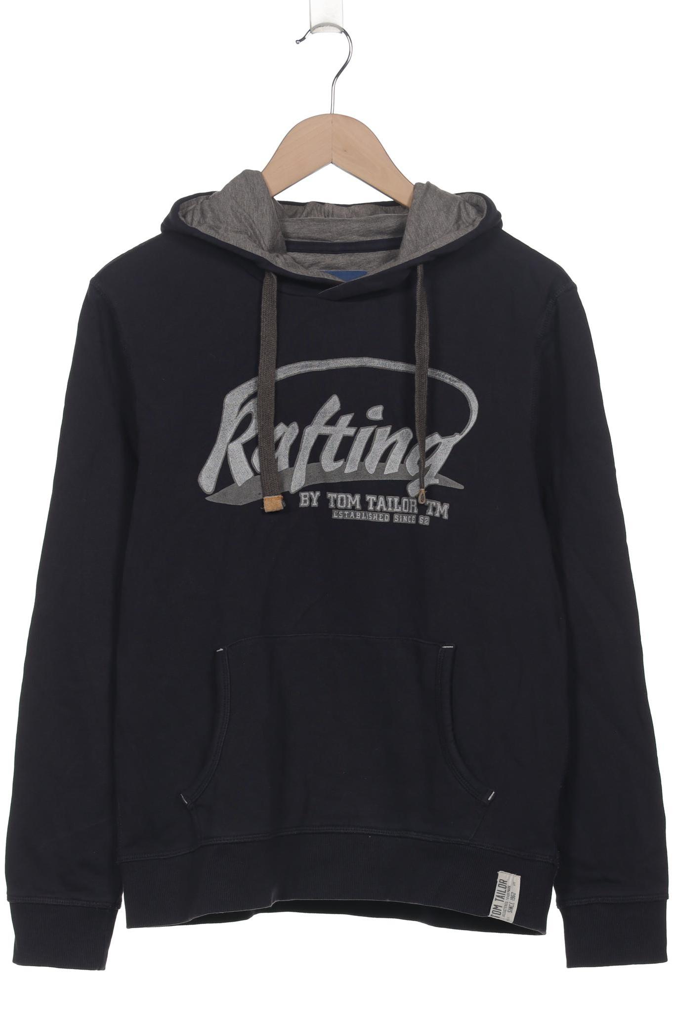 

Tom Tailor Herren Kapuzenpullover, marineblau, Gr. 52
