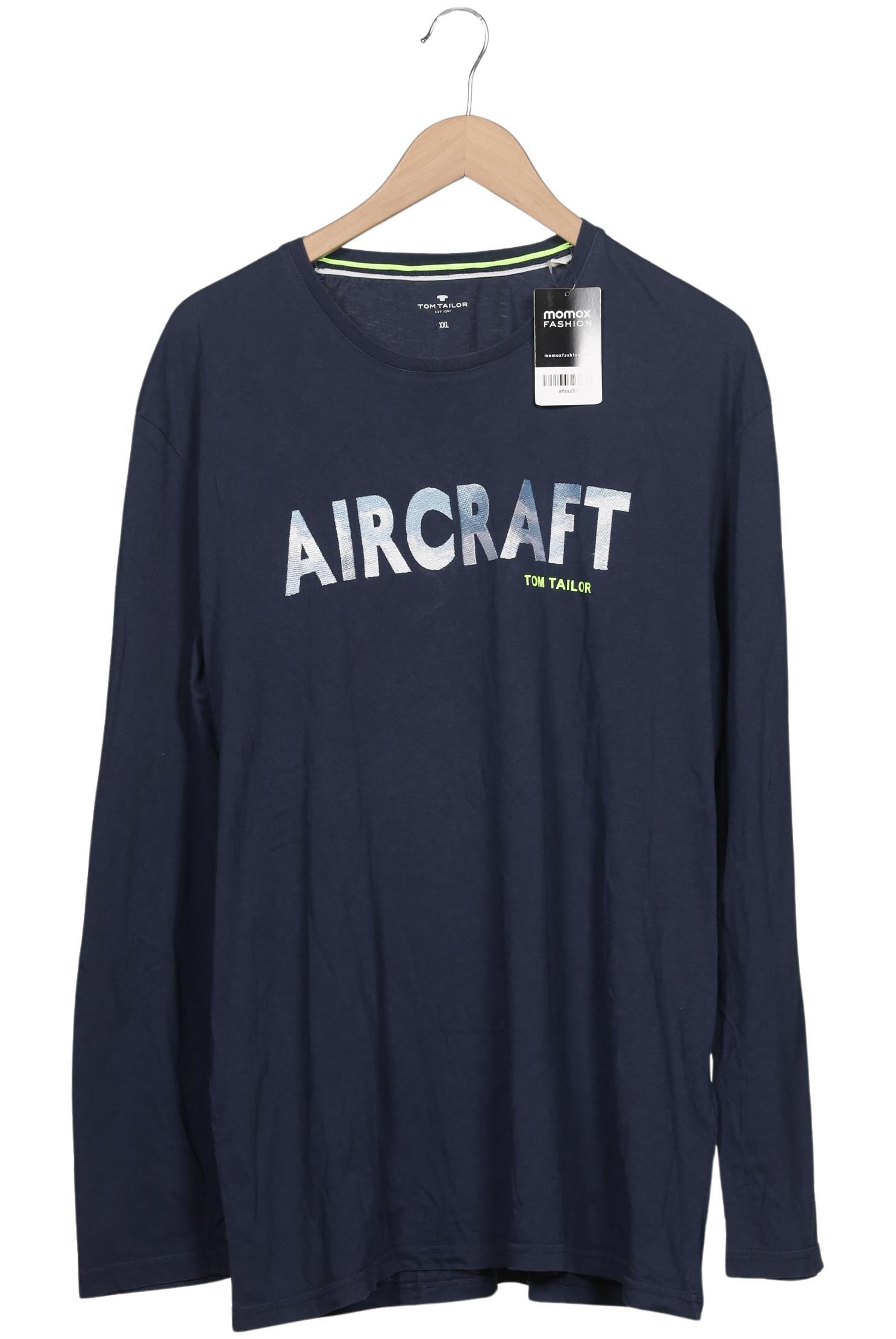 

Tom Tailor Herren Langarmshirt, marineblau, Gr. 56