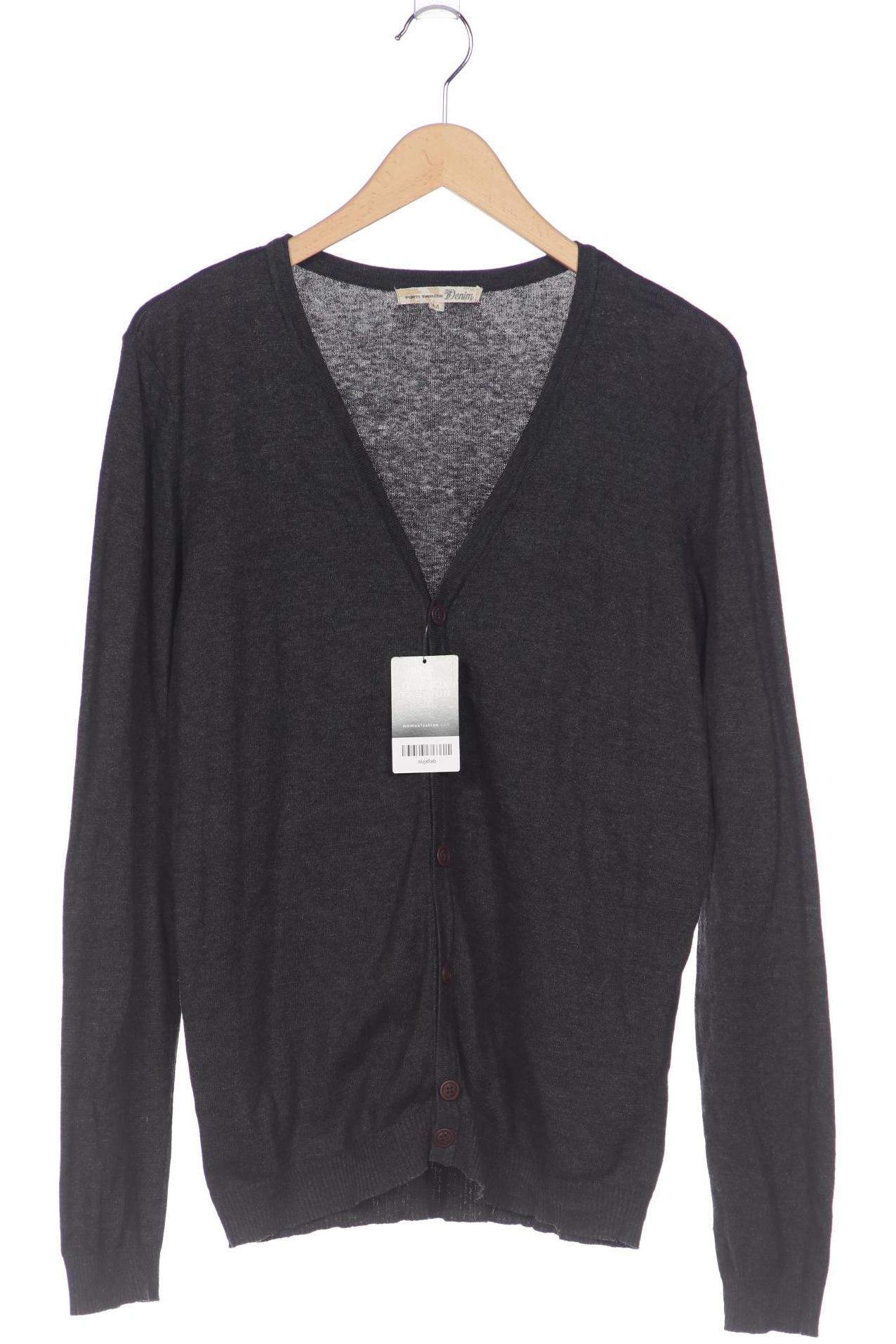 

Tom Tailor Herren Strickjacke, grau, Gr. 48