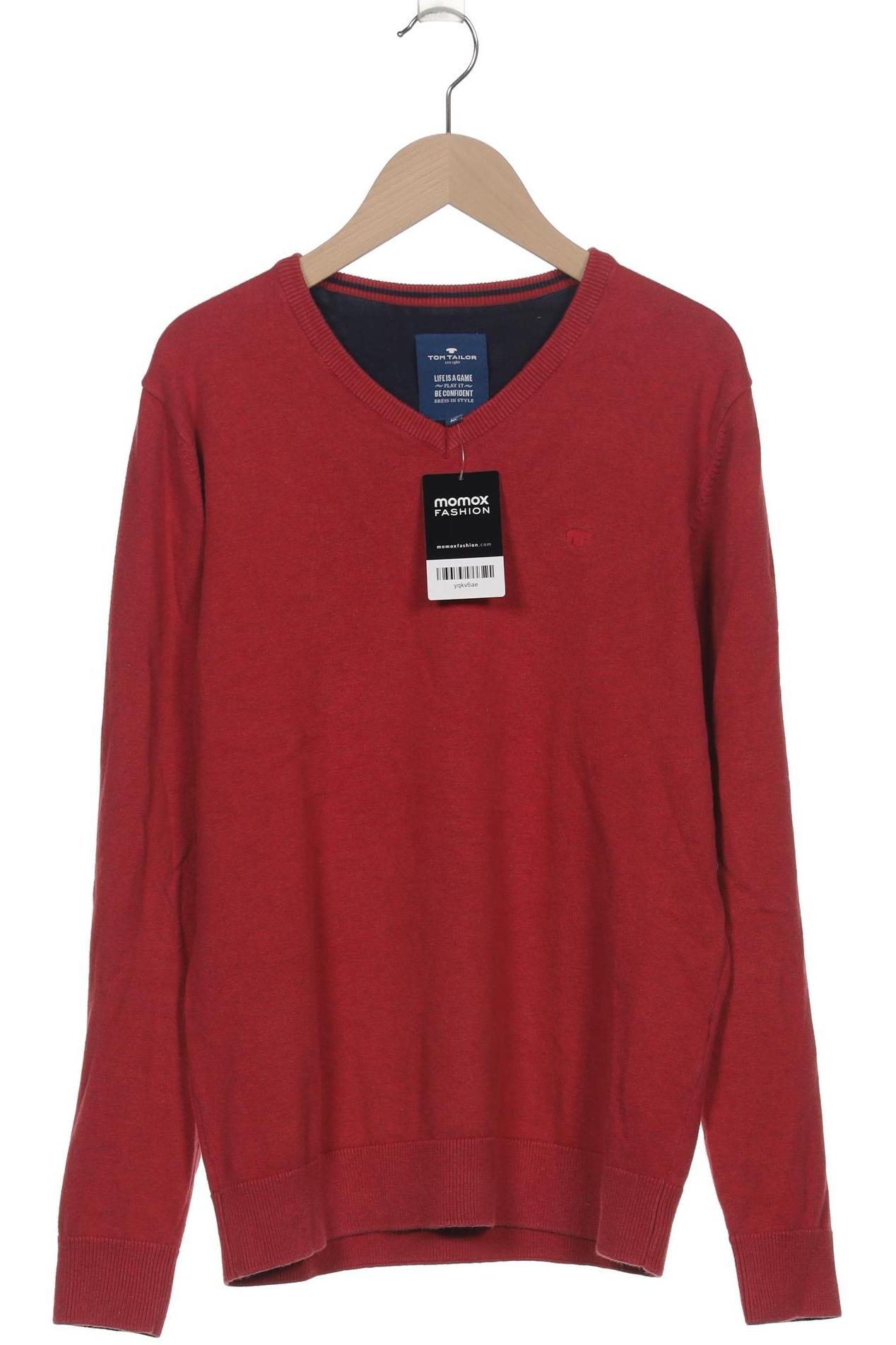 

Tom Tailor Herren Pullover, rot, Gr. 48