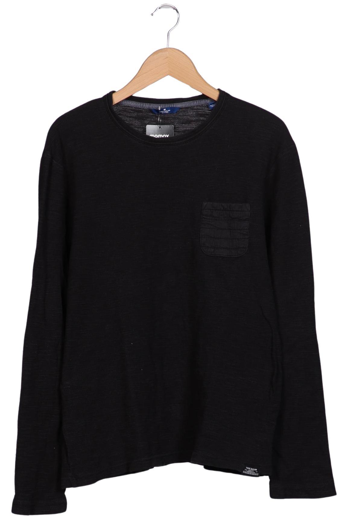 

Tom Tailor Herren Langarmshirt, schwarz, Gr. 52