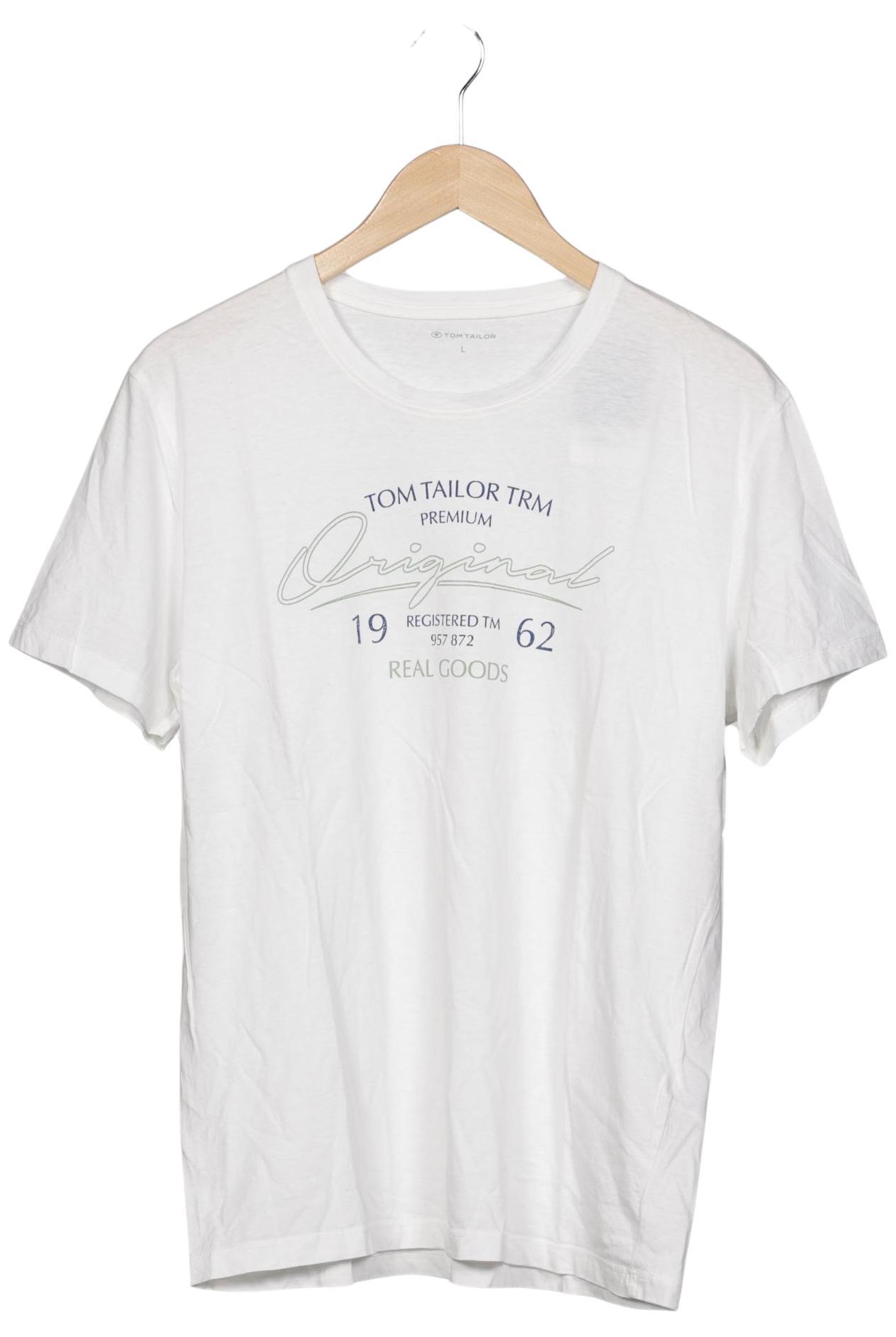 

Tom Tailor Herren T-Shirt, weiß, Gr. 52