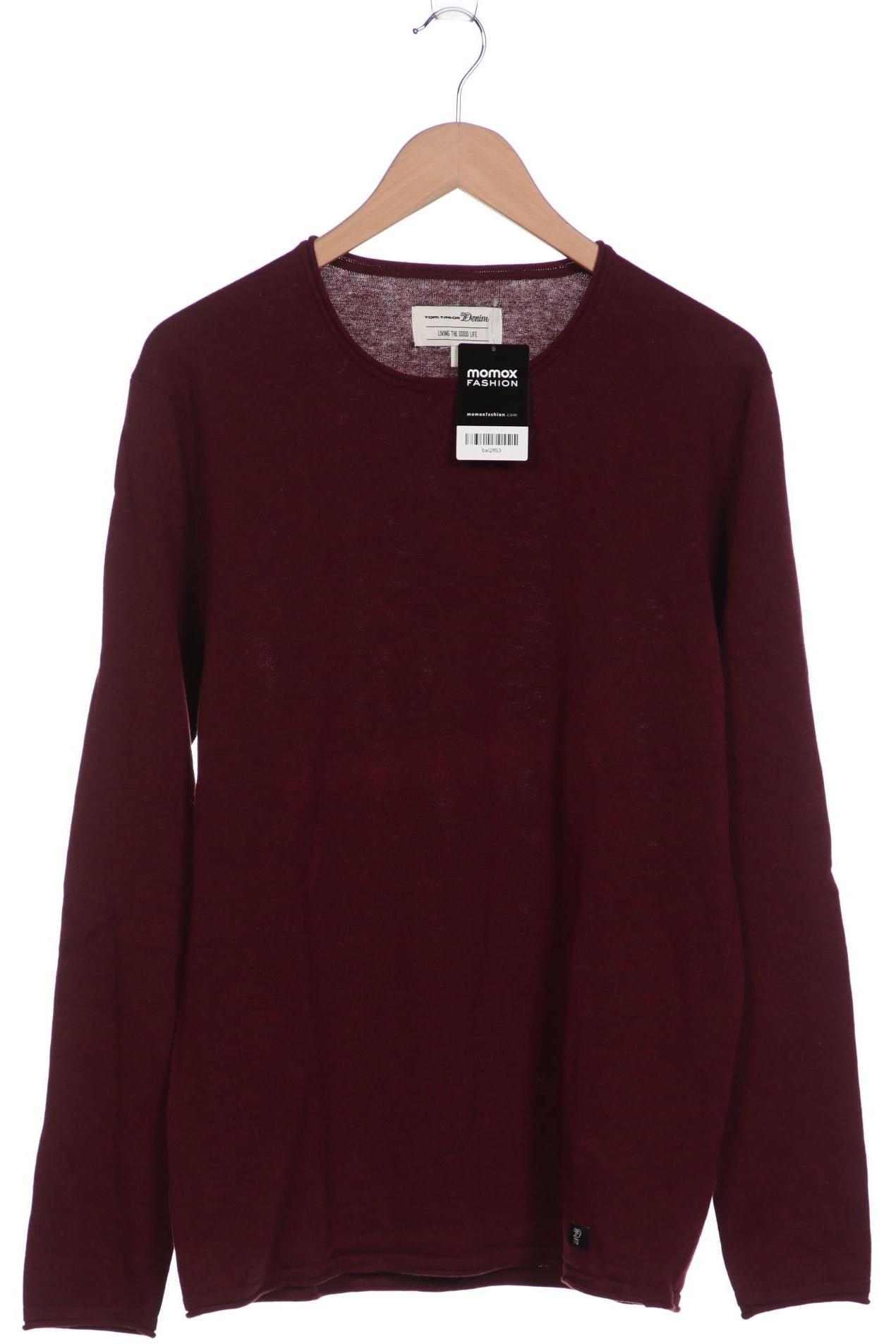 

Tom Tailor Herren Pullover, bordeaux, Gr. 52