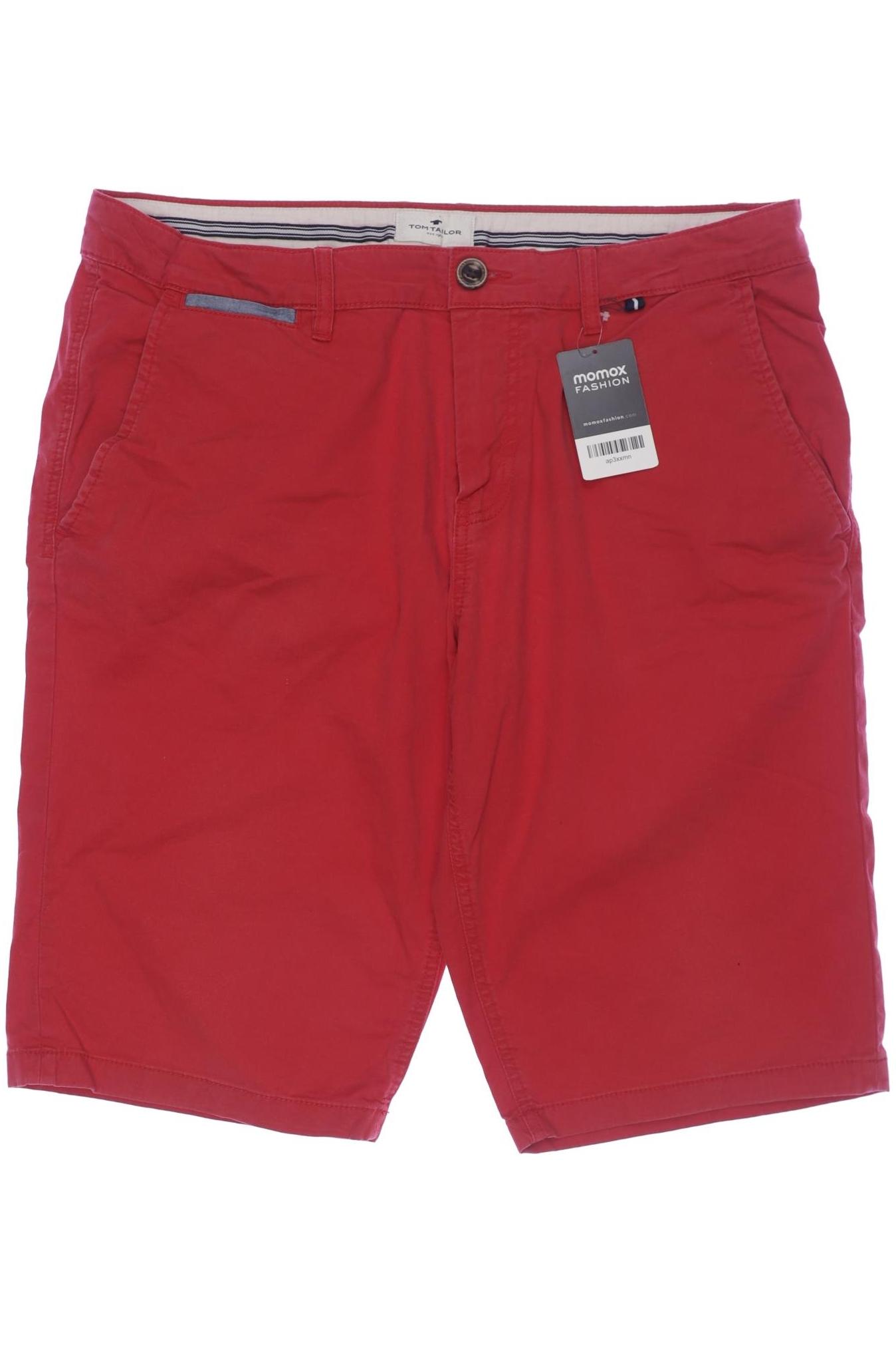 

Tom Tailor Herren Shorts, rot, Gr. 36