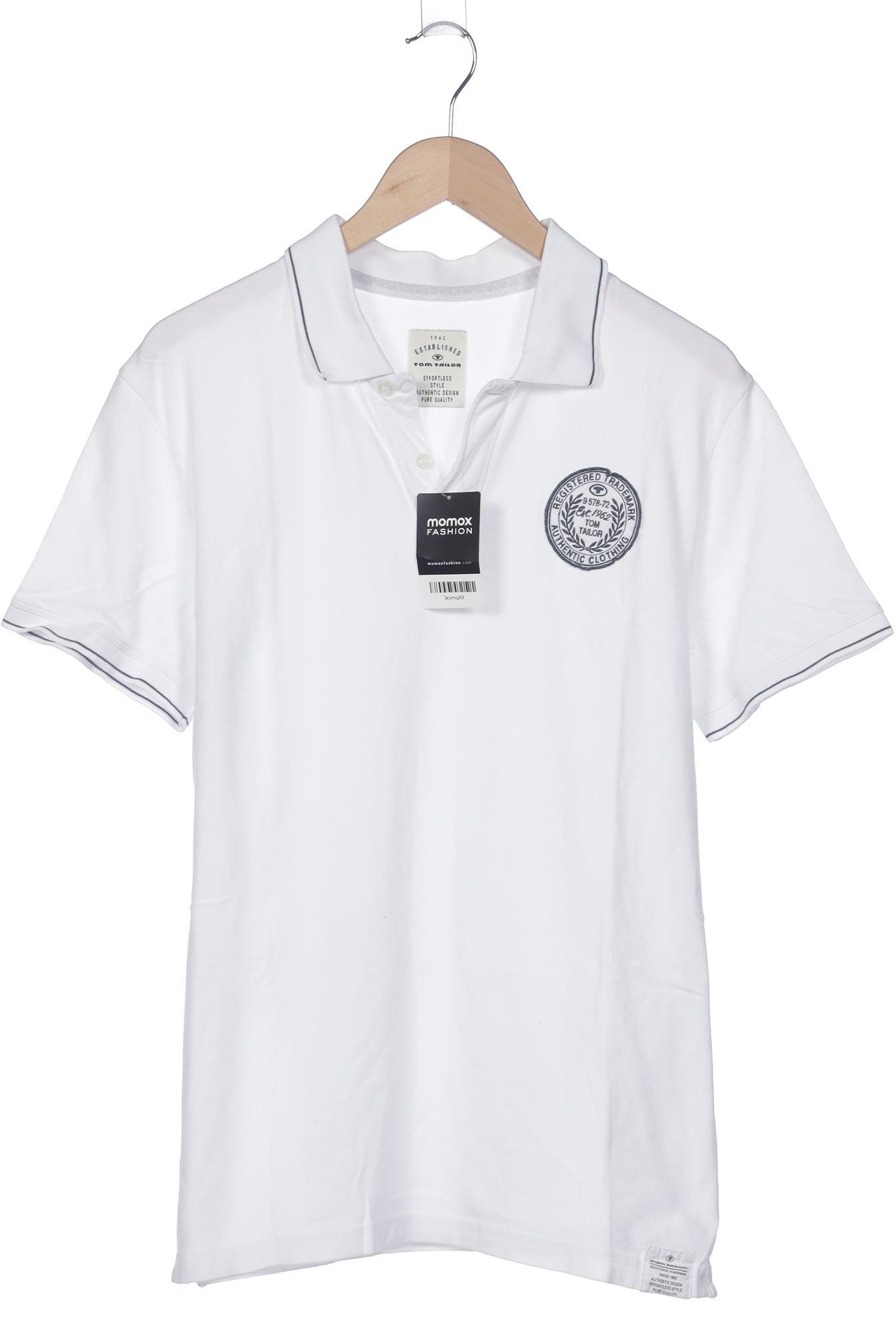 

Tom Tailor Herren Poloshirt, weiß, Gr. 52