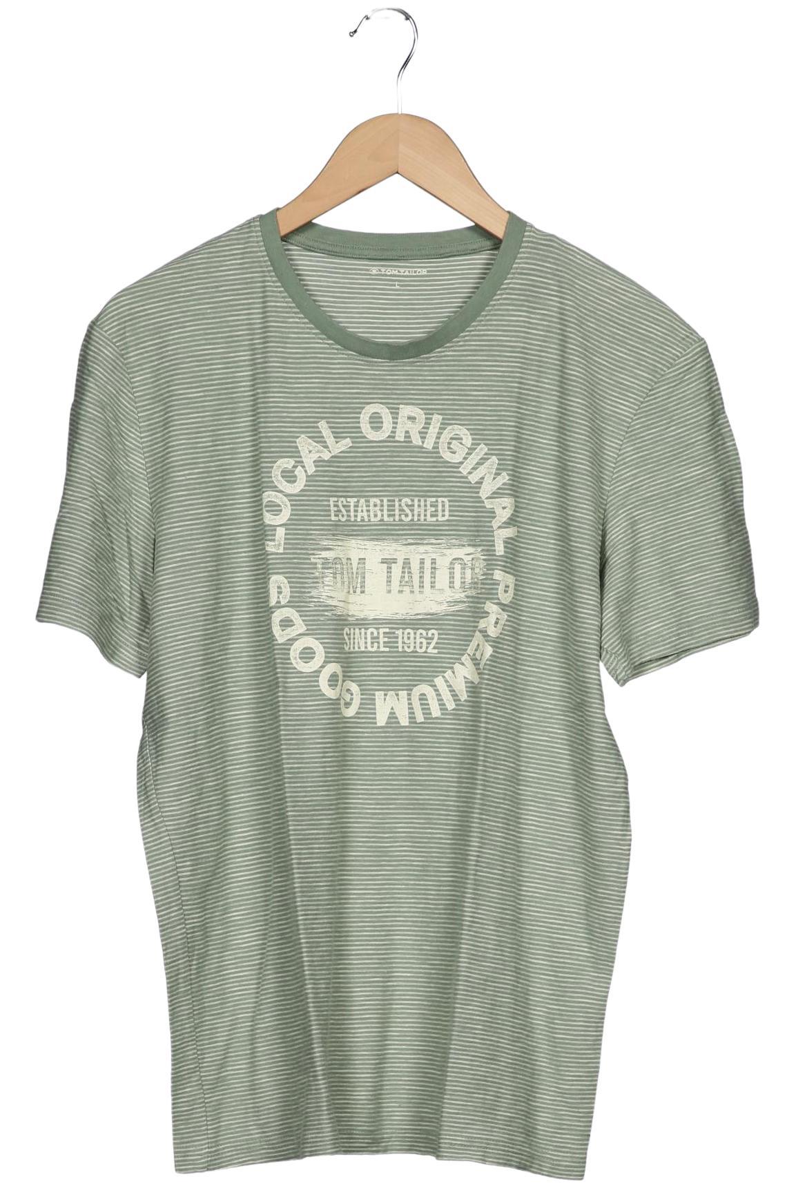 

Tom Tailor Herren T-Shirt, grün, Gr. 52