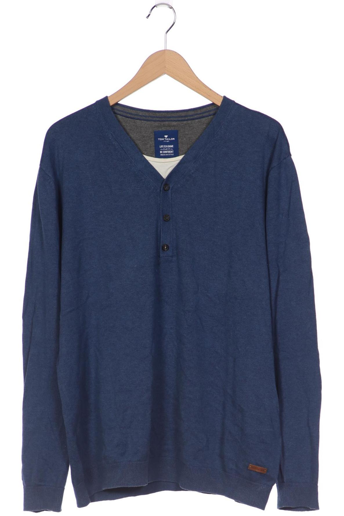 

Tom Tailor Herren Pullover, blau