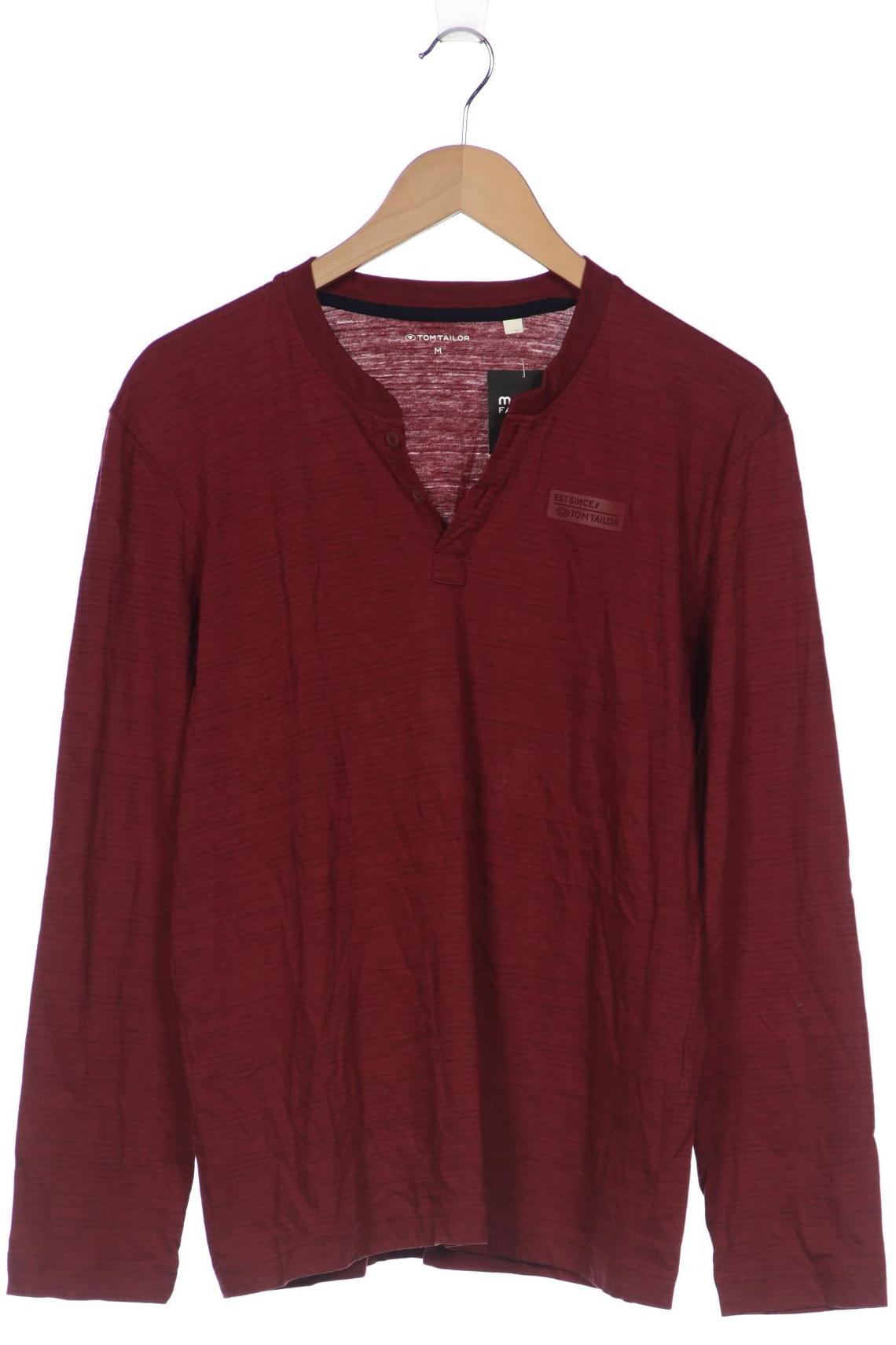 

Tom Tailor Herren Langarmshirt, bordeaux