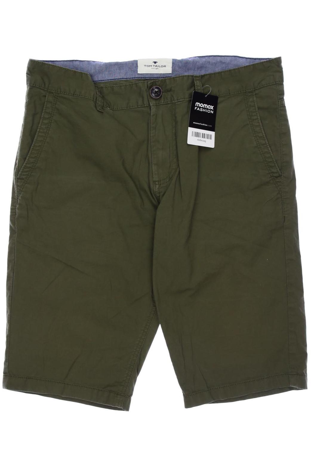 

Tom Tailor Herren Shorts, grün, Gr. 33