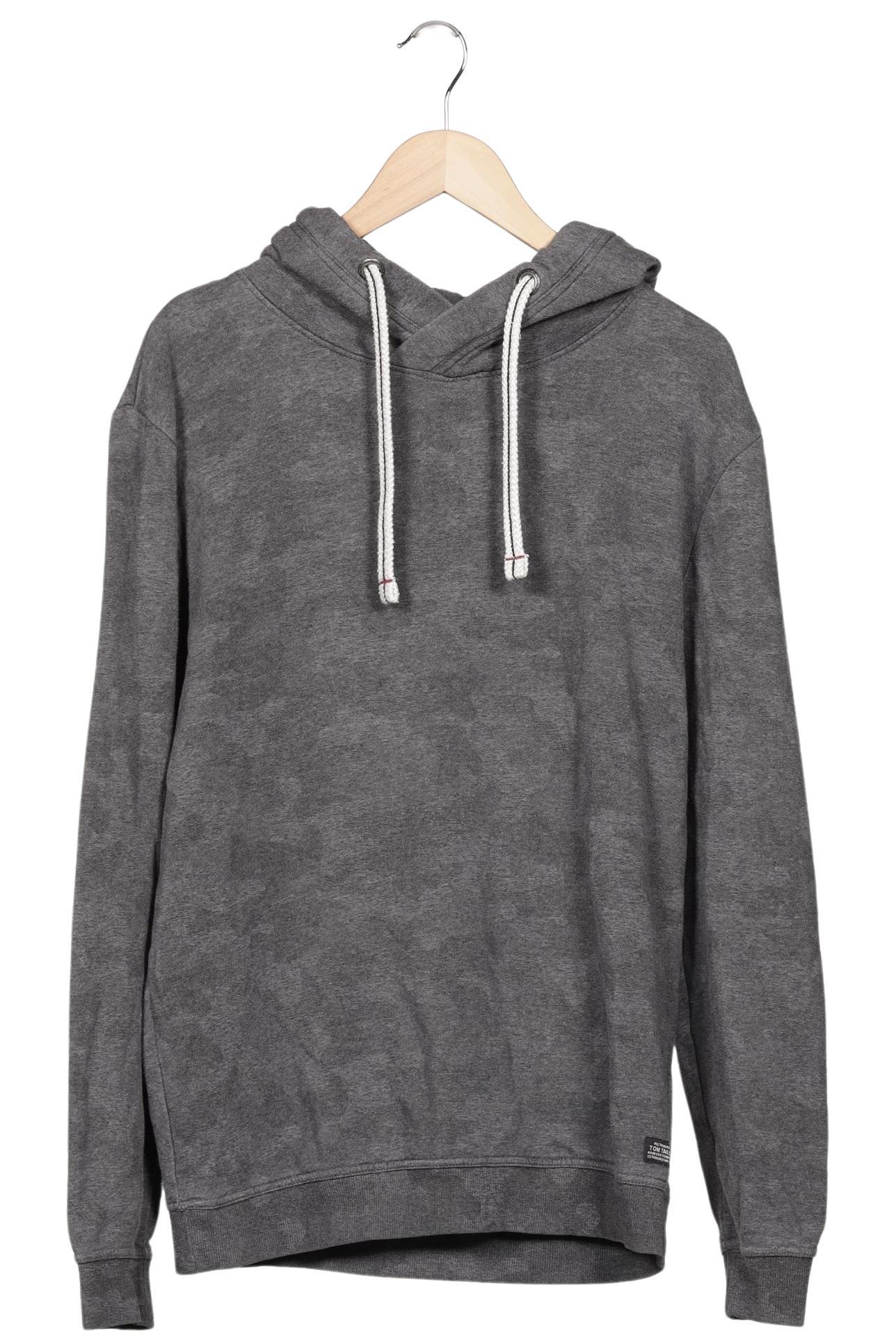 

Tom Tailor Herren Kapuzenpullover, grau, Gr. 48