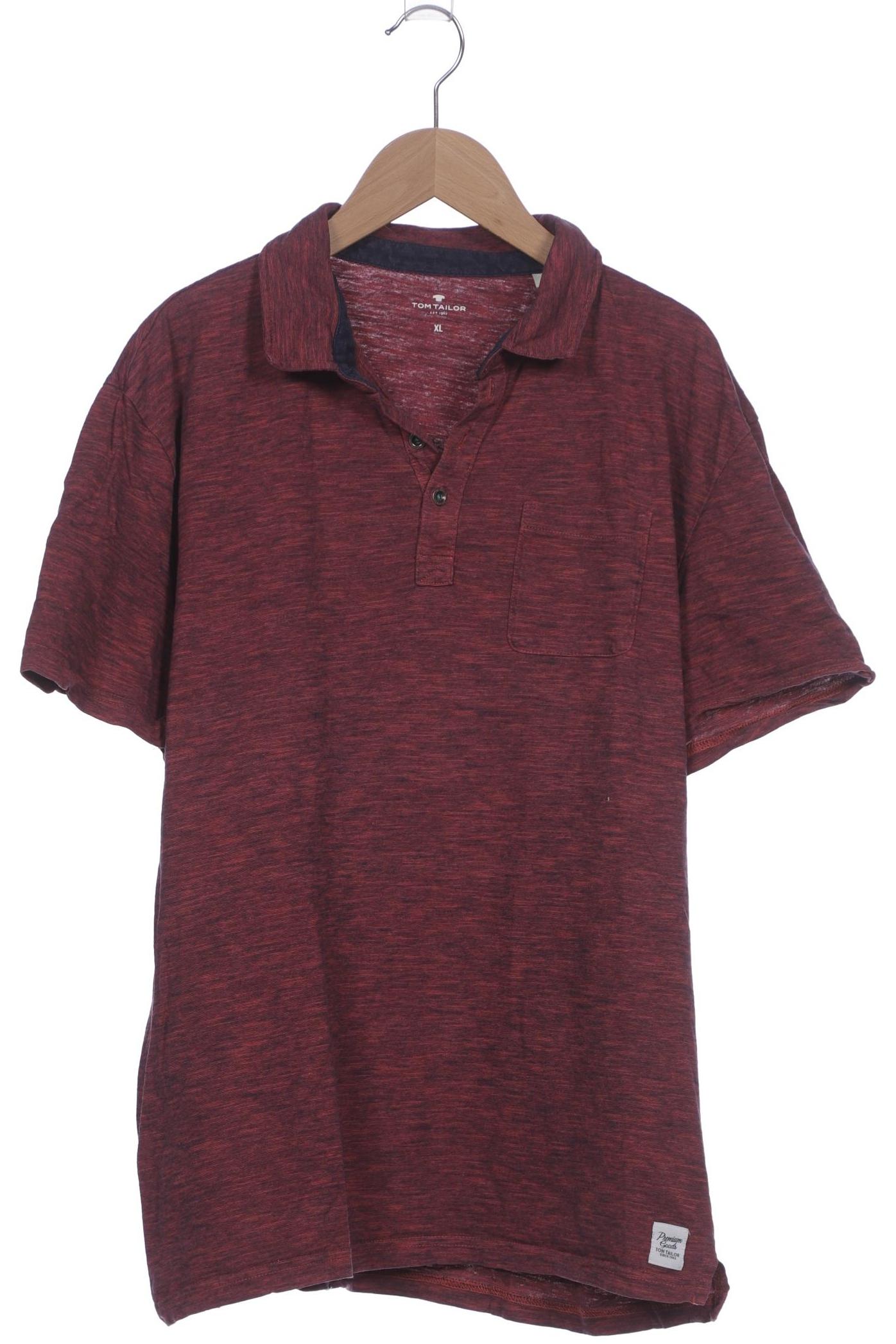 

Tom Tailor Herren Poloshirt, bordeaux, Gr. 54