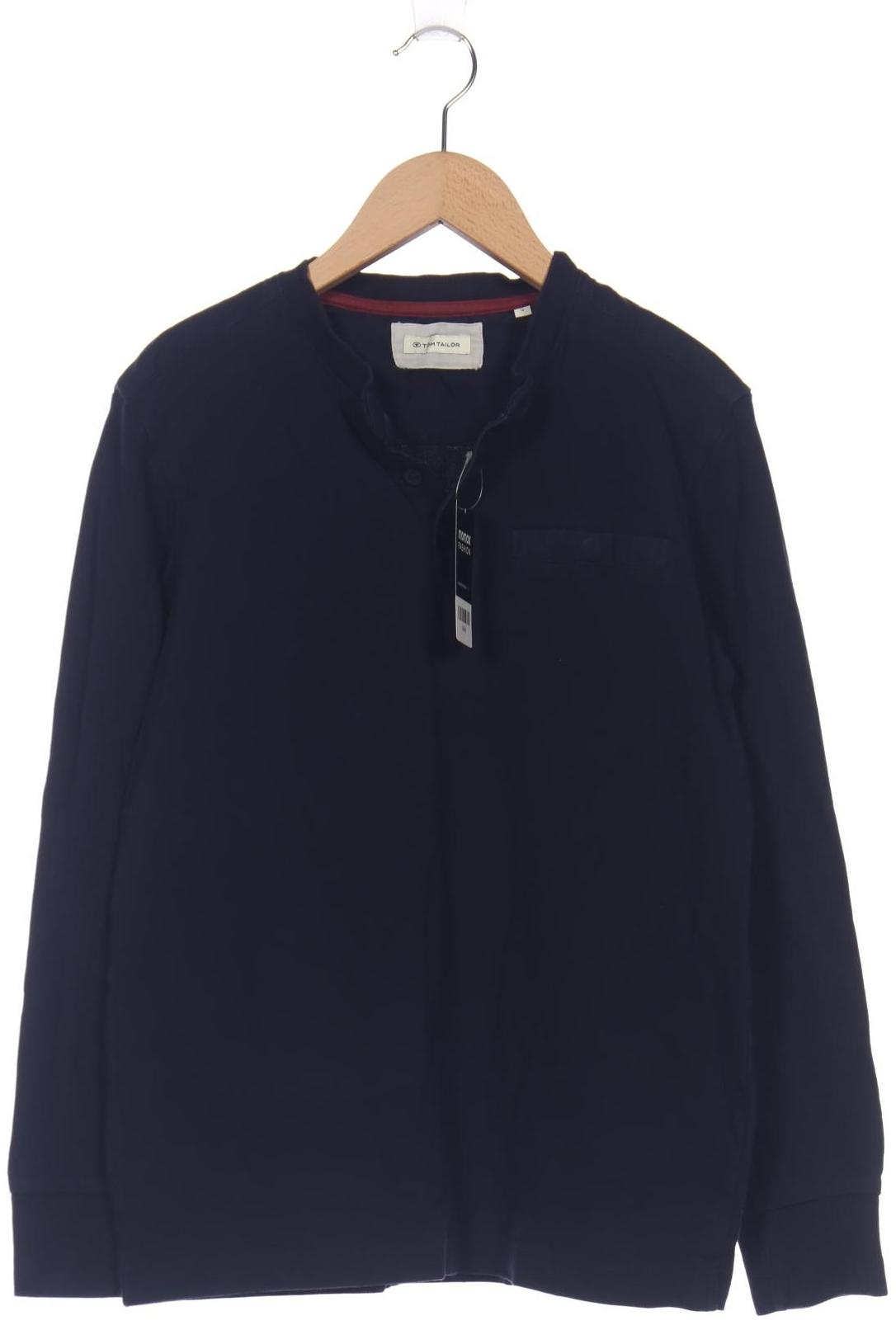 

Tom Tailor Herren Langarmshirt, marineblau, Gr. 46