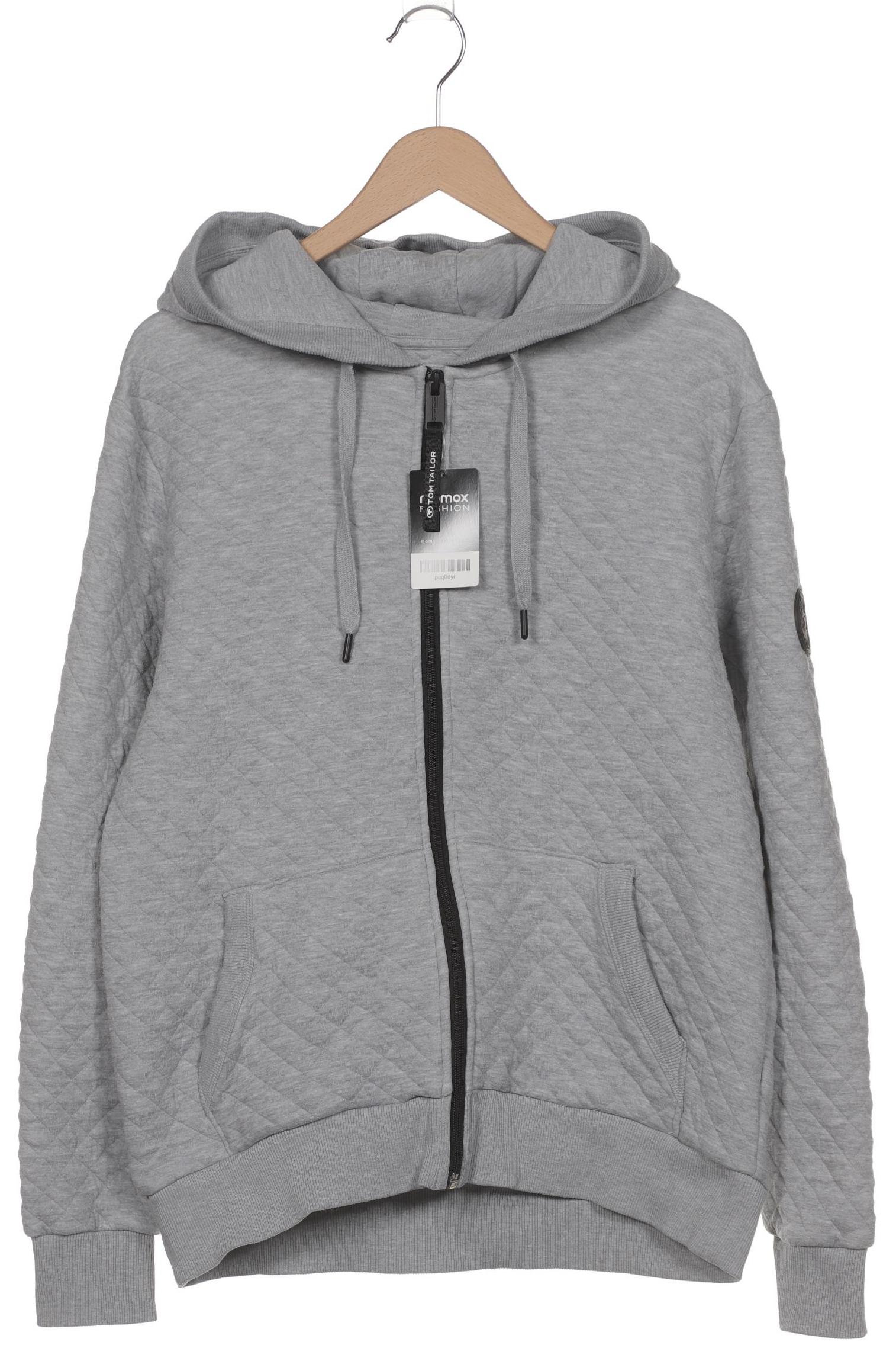 

Tom Tailor Herren Kapuzenpullover, grau, Gr. 52