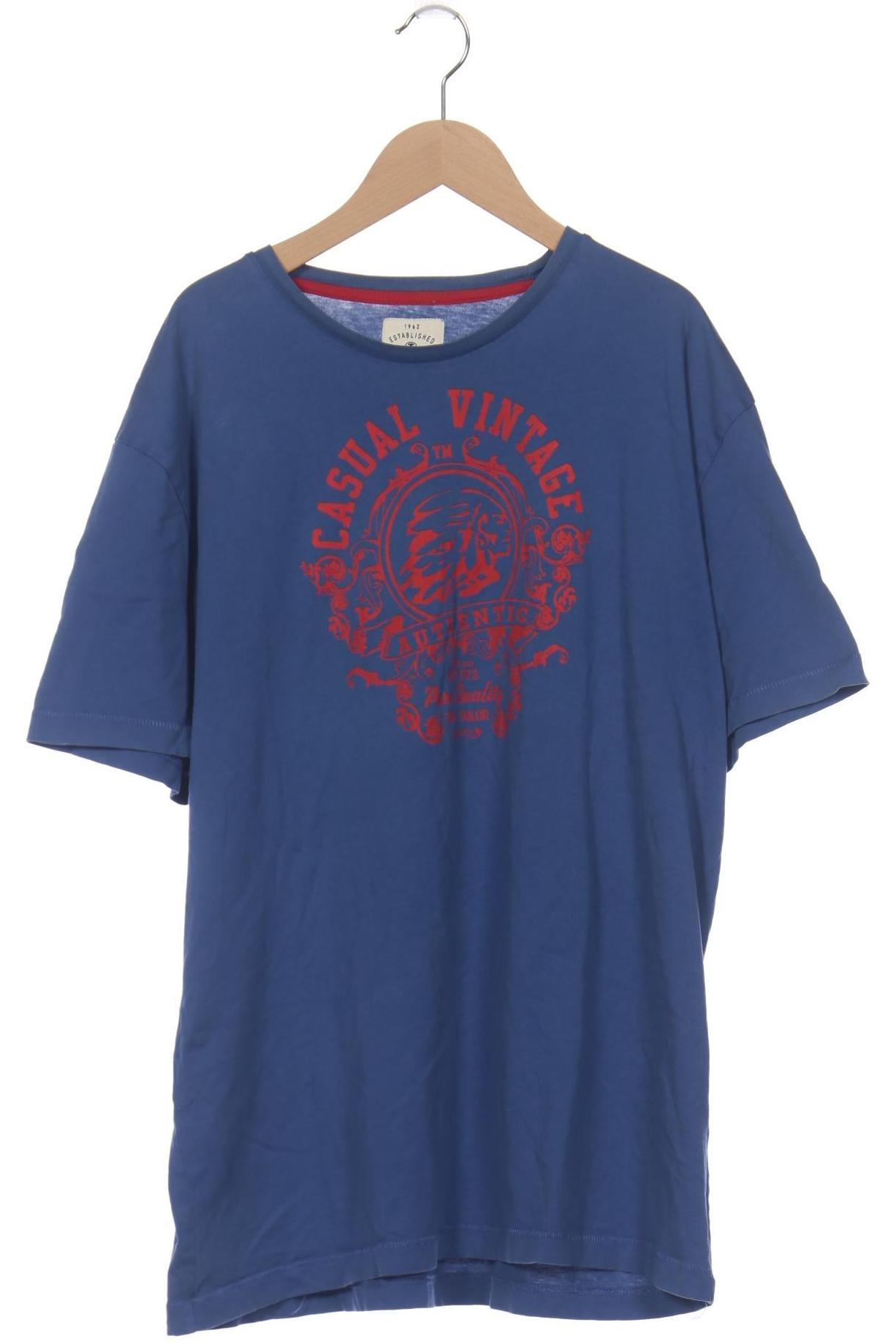 

Tom Tailor Herren T-Shirt, blau, Gr. 56