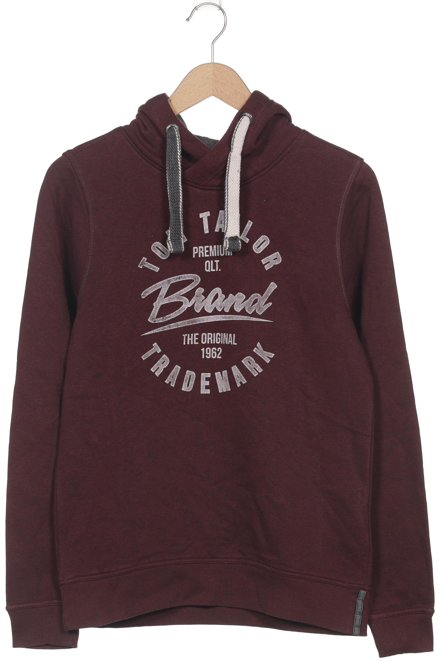 

Tom Tailor Herren Kapuzenpullover, bordeaux, Gr. 46