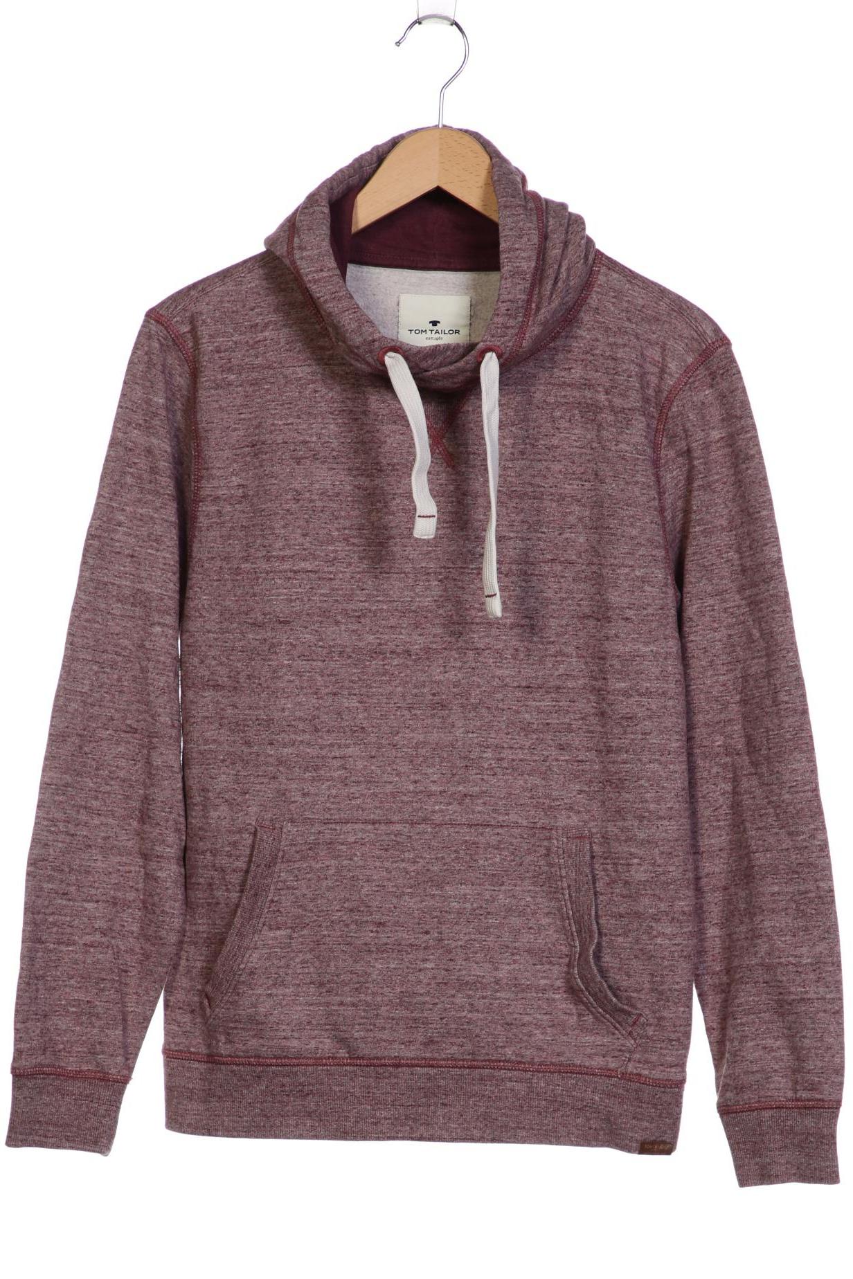 

Tom Tailor Herren Kapuzenpullover, bordeaux, Gr. 48