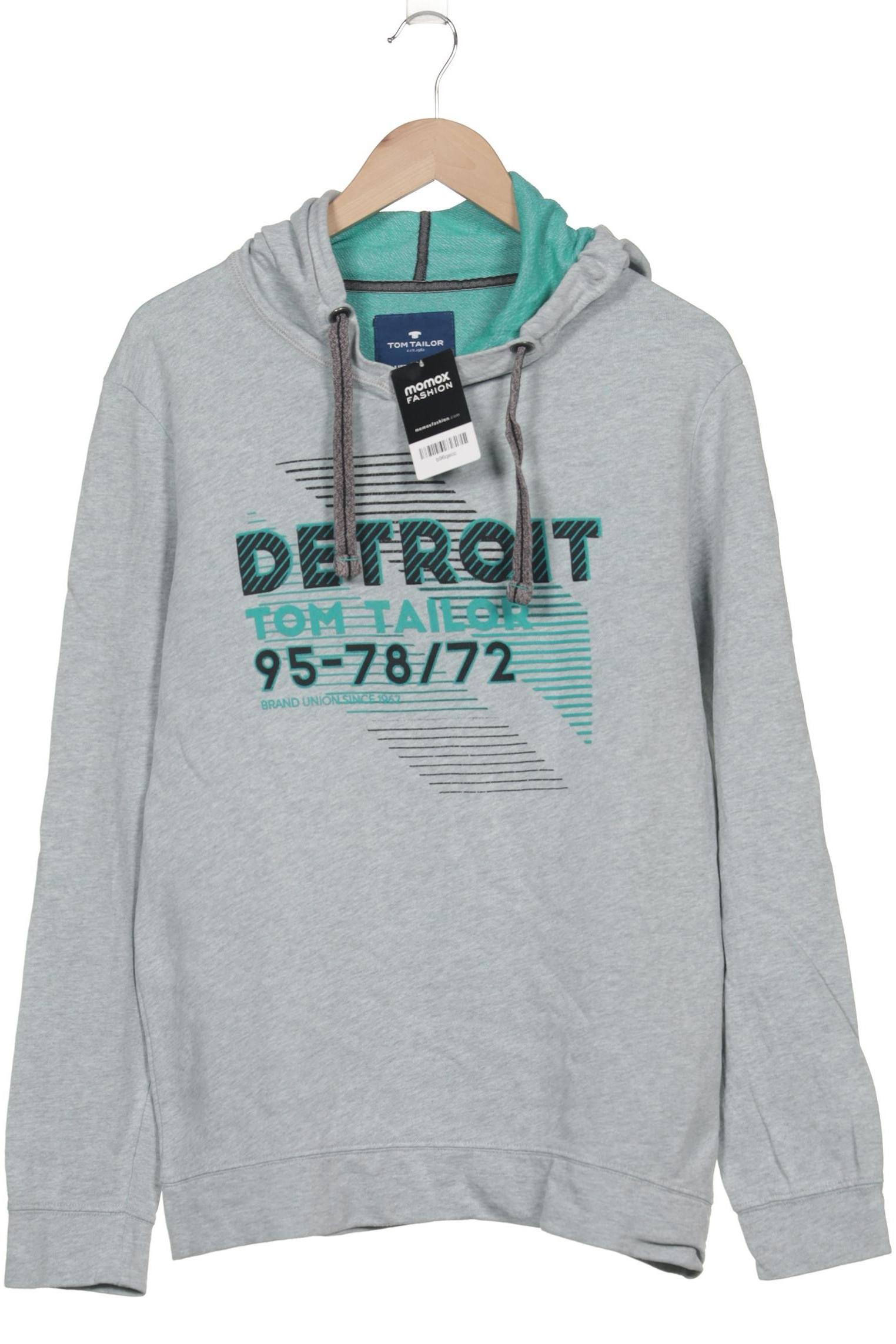

Tom Tailor Herren Kapuzenpullover, grau, Gr. 52