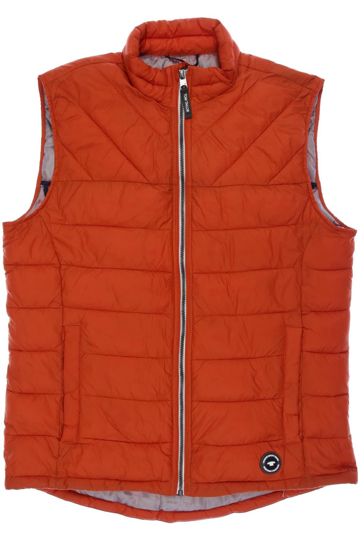 

Tom Tailor Herren Weste, orange