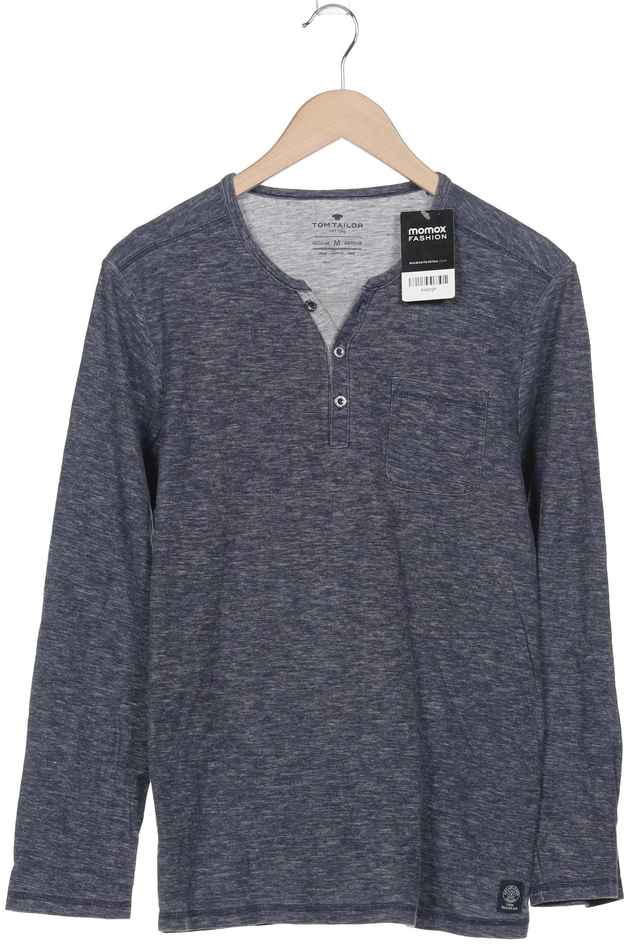 

Tom Tailor Herren Langarmshirt, marineblau, Gr. 48