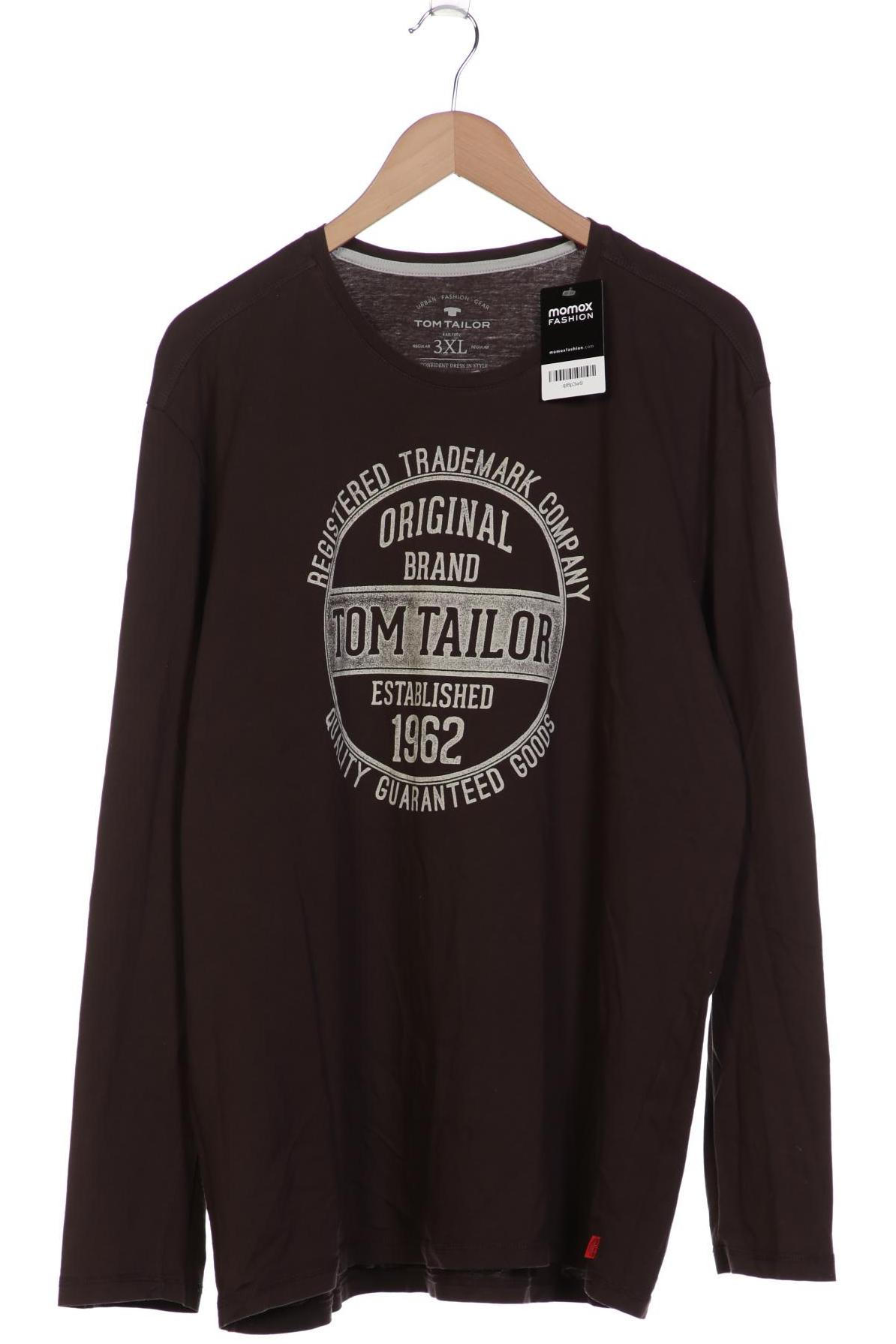 

Tom Tailor Herren Langarmshirt, braun, Gr. 58