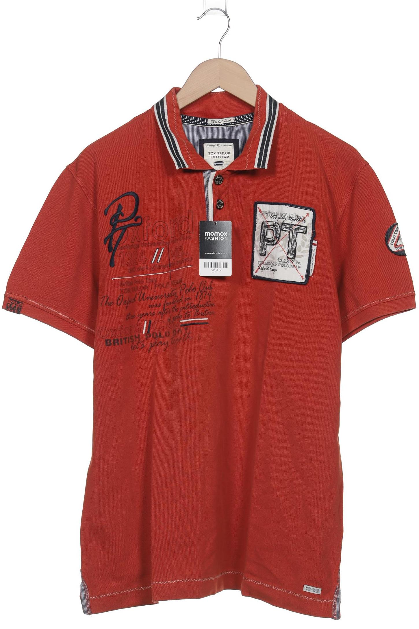 

Tom Tailor Herren Poloshirt, orange, Gr. 54