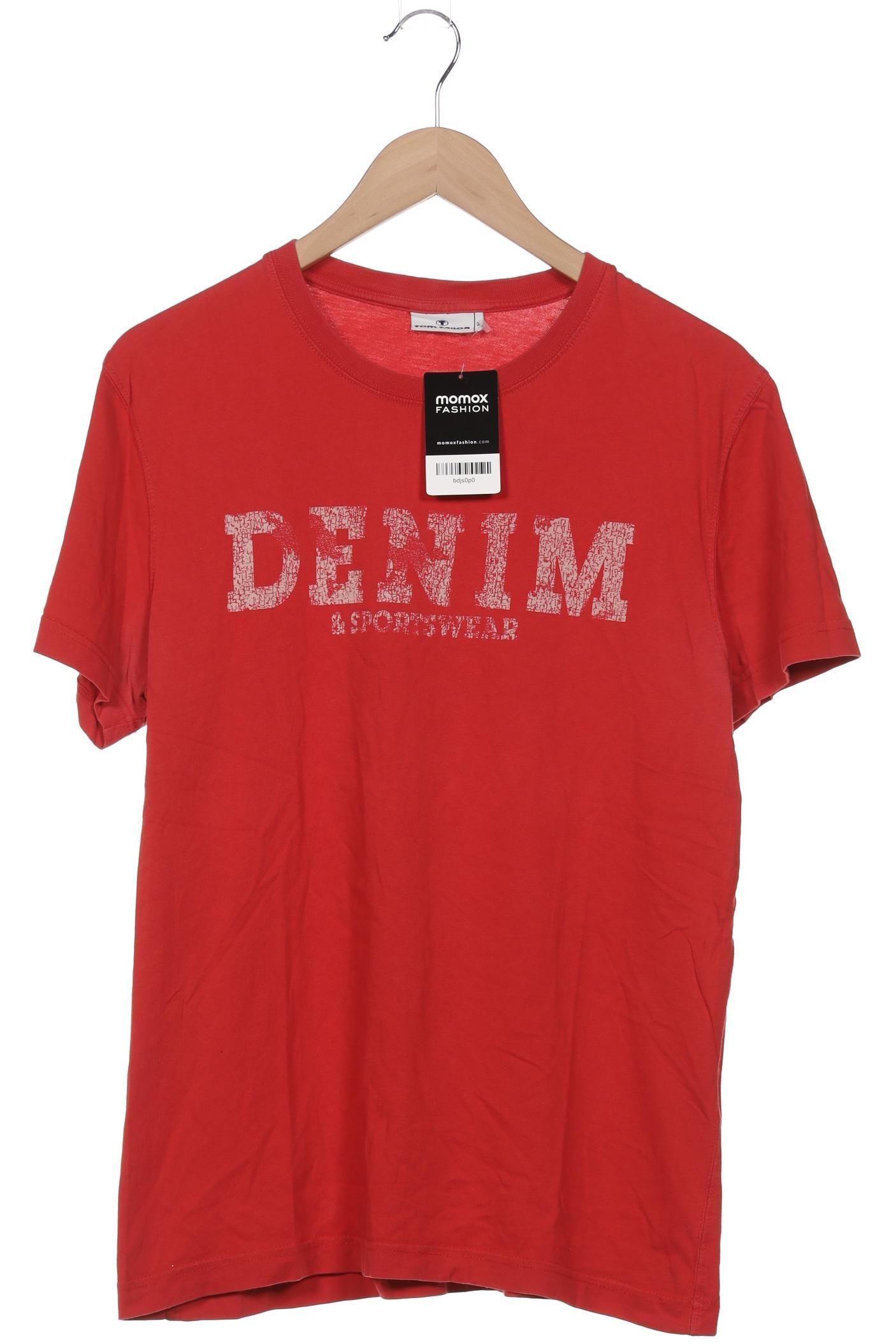 

Tom Tailor Herren T-Shirt, rot, Gr. 48