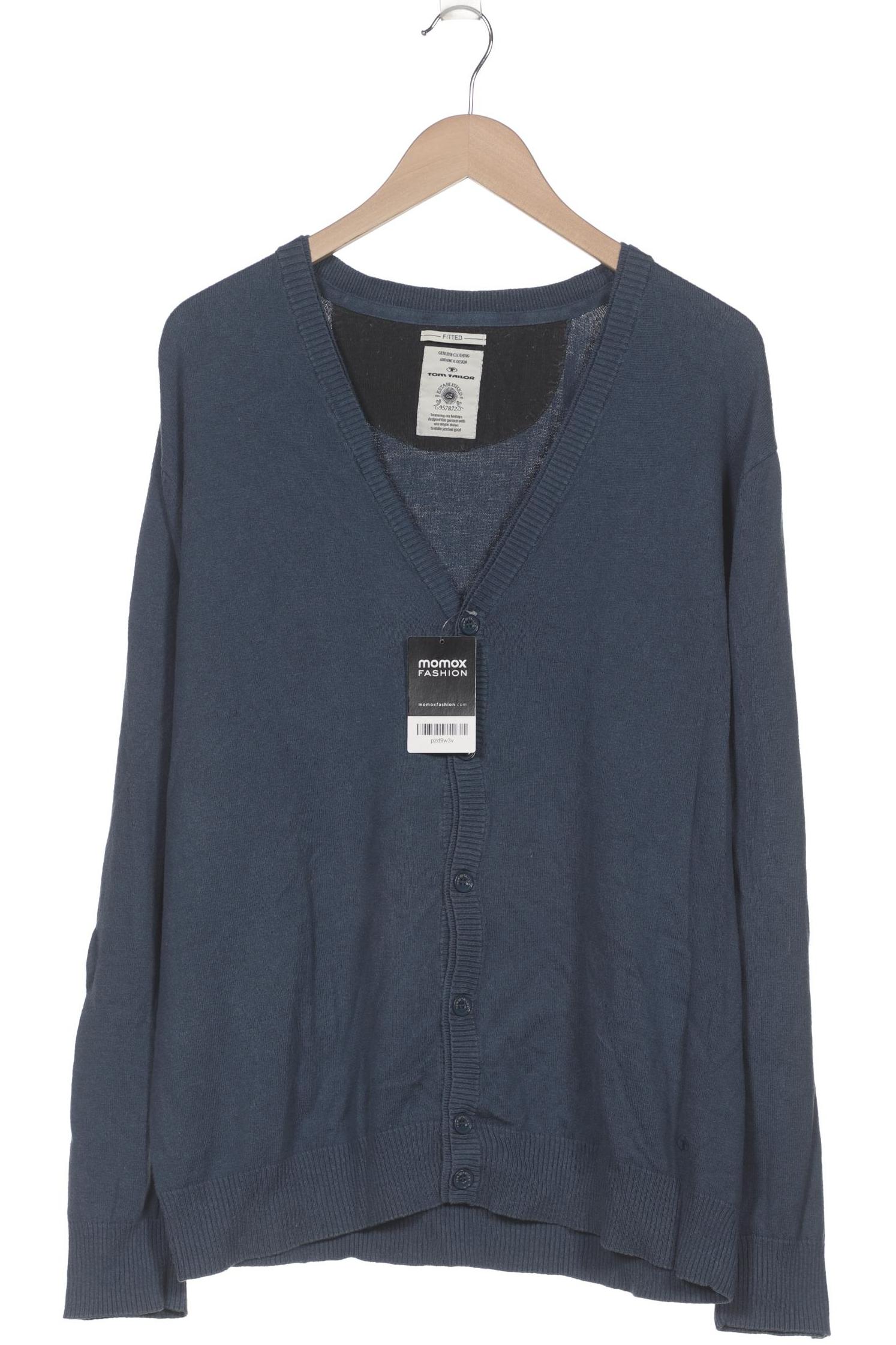 Thumbnail - Tom Tailor Herren Strickjacke, blau, Gr. 56