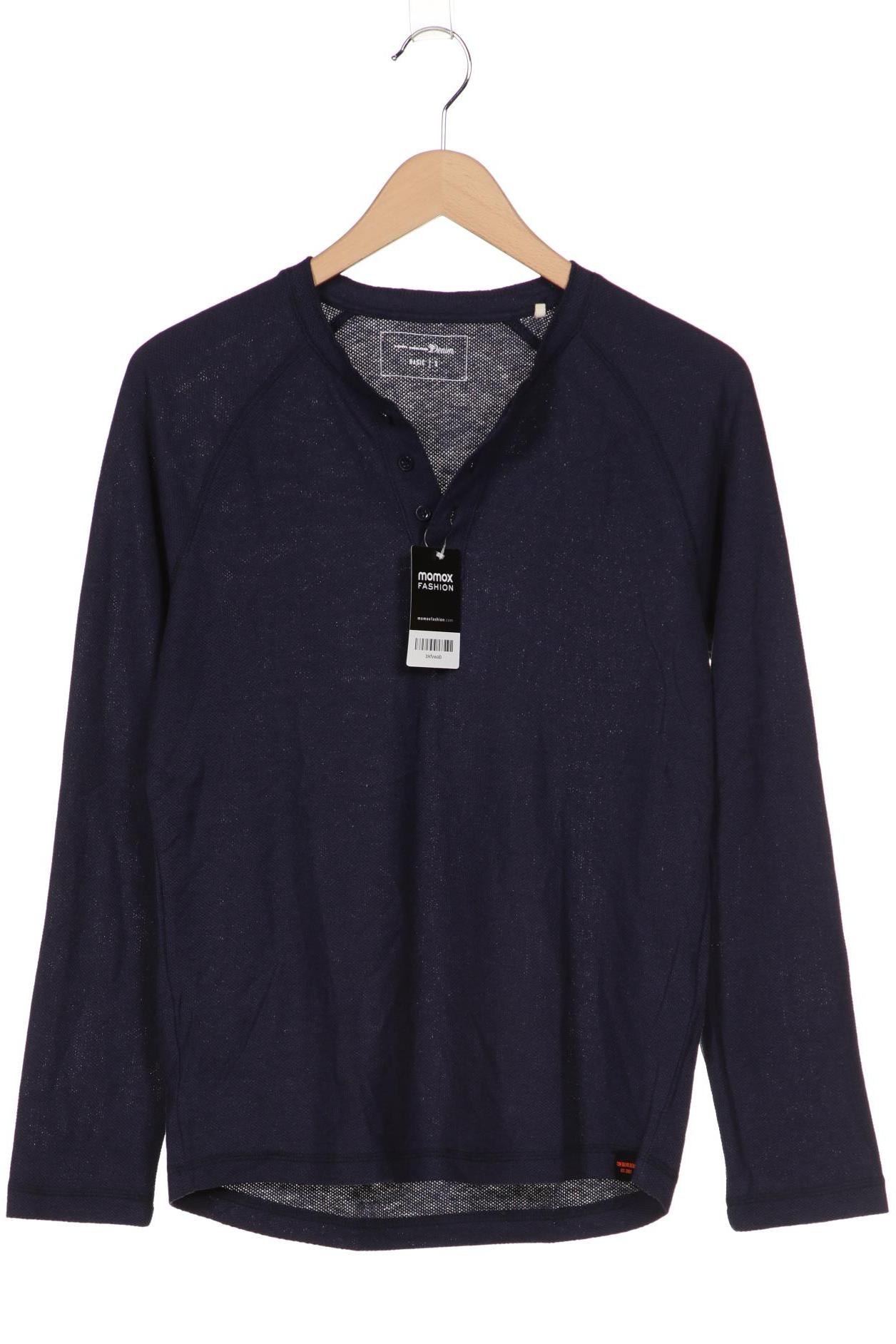 

Tom Tailor Herren Langarmshirt, marineblau