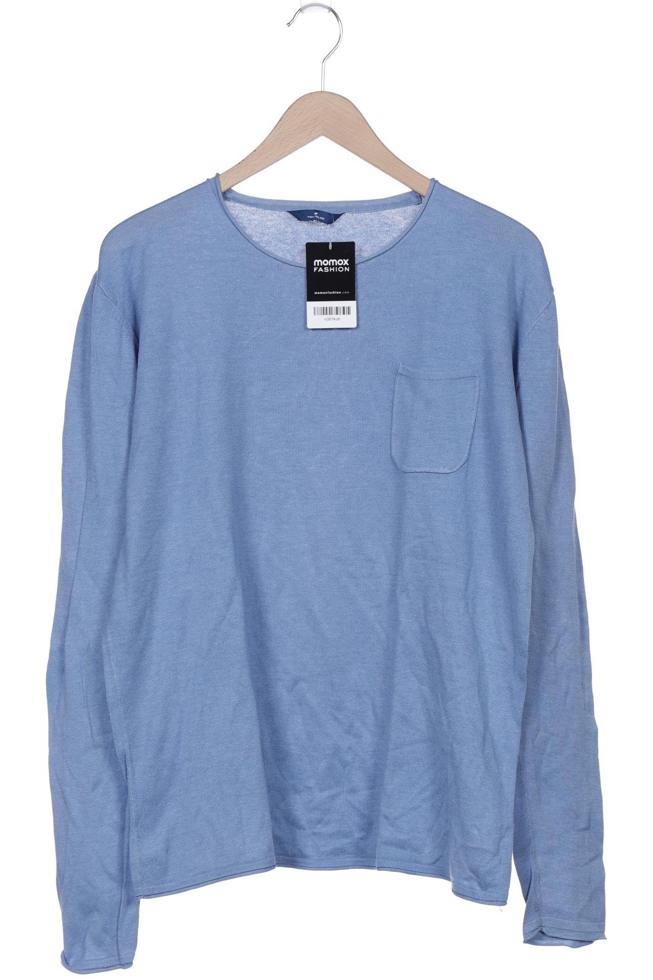 

Tom Tailor Herren Langarmshirt, blau, Gr. 54