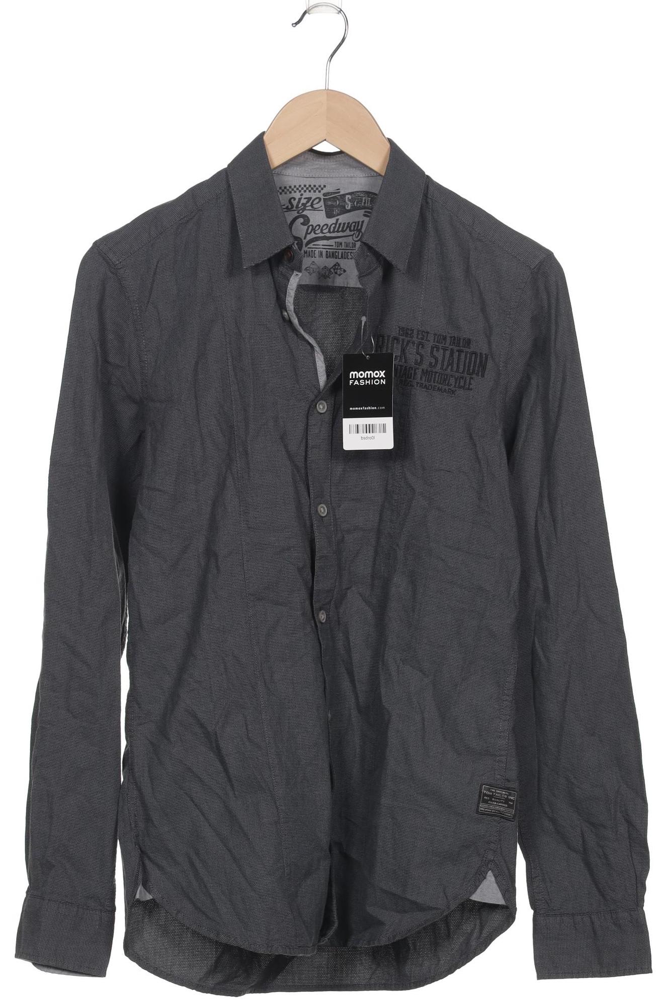 

Tom Tailor Herren Hemd, grau, Gr. 46